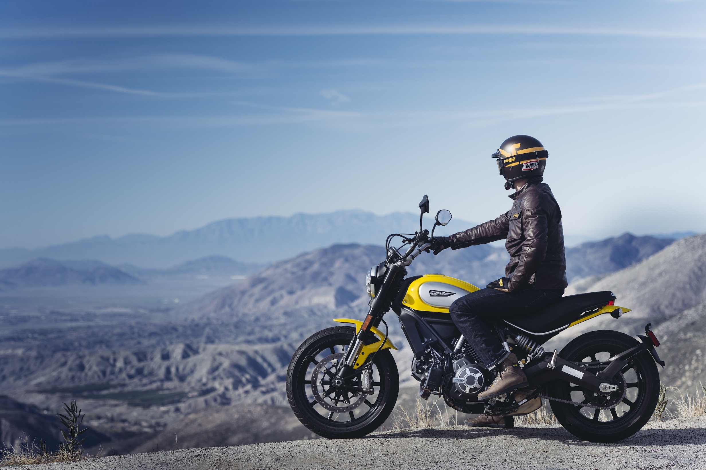 Ducati Scrambler Icon, Scrambler series, Custom background, Iconic motorcycle, 2470x1640 HD Desktop