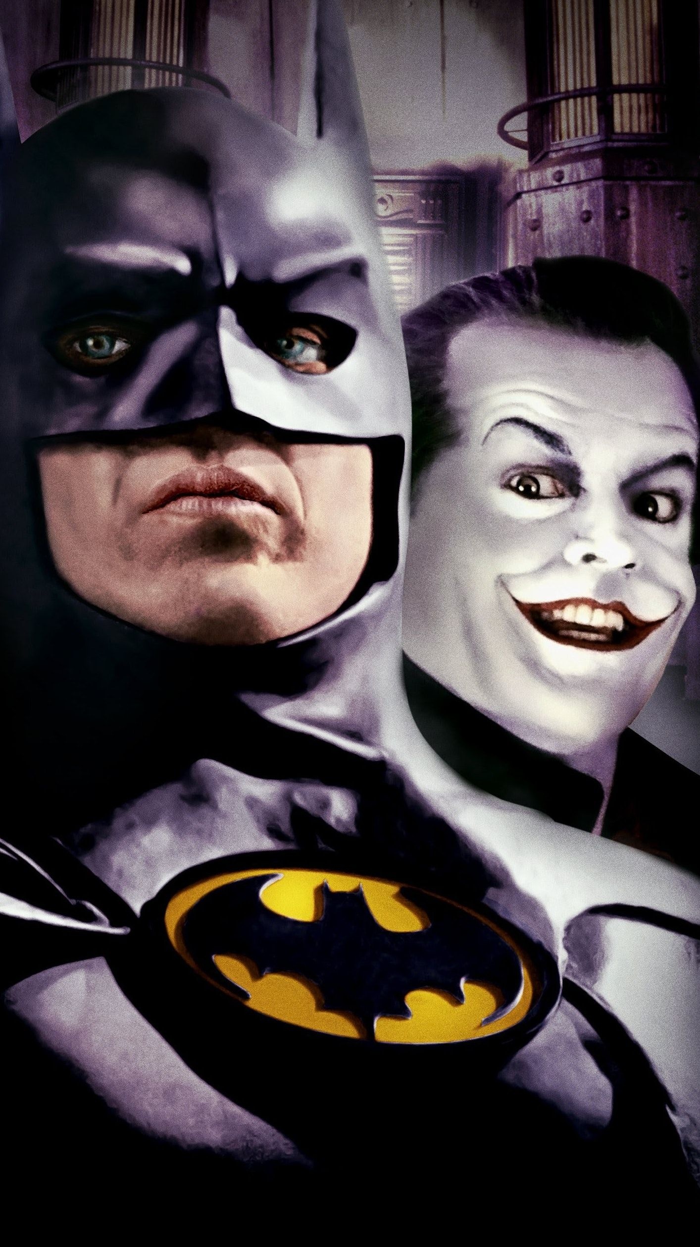 Michael Keaton, Batman 1989, Phone wallpaper, New poster, 1420x2520 HD Phone