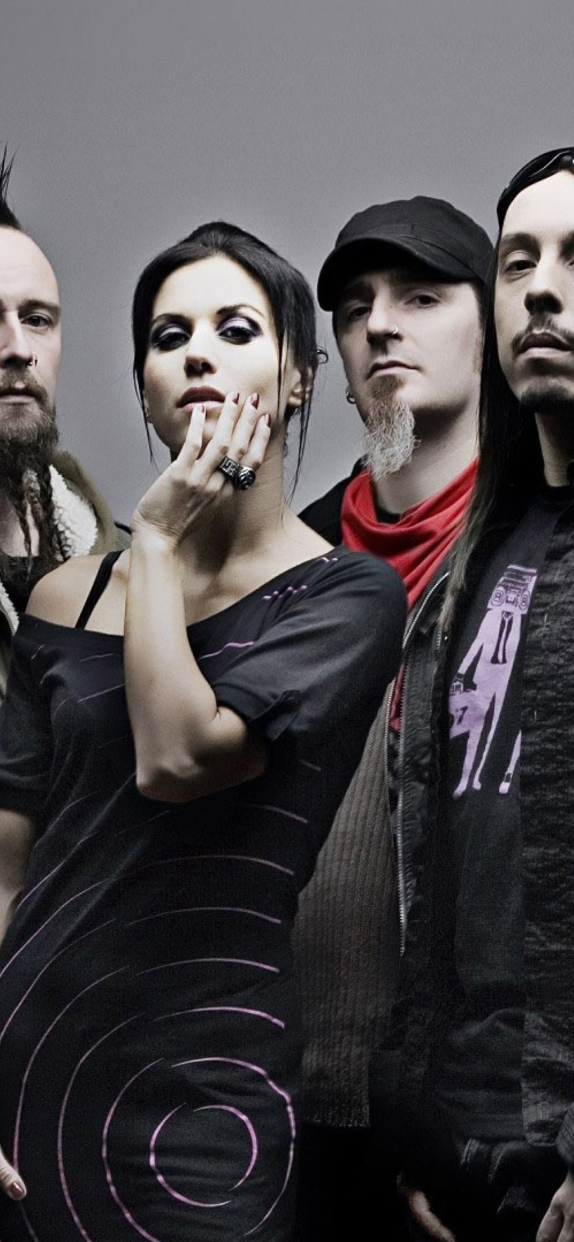 Lacuna Coil wallpapers, Christopher Simpson post, Unique aesthetics, Intriguing visuals, 1130x2440 HD Handy