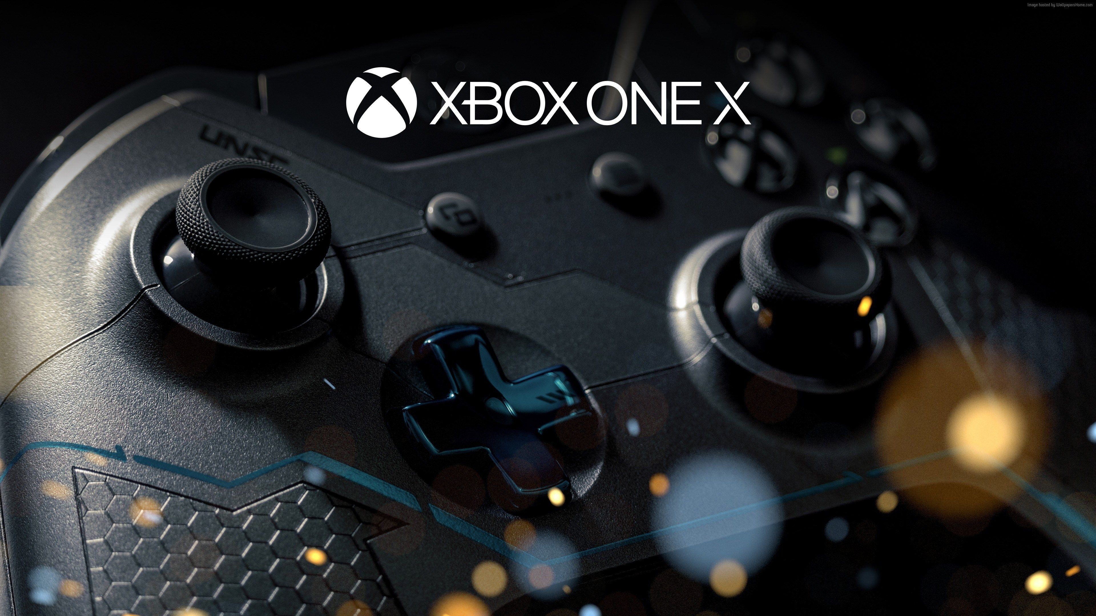 Xbox: A home video game console, Announced in May 2013. 3840x2160 4K Background.
