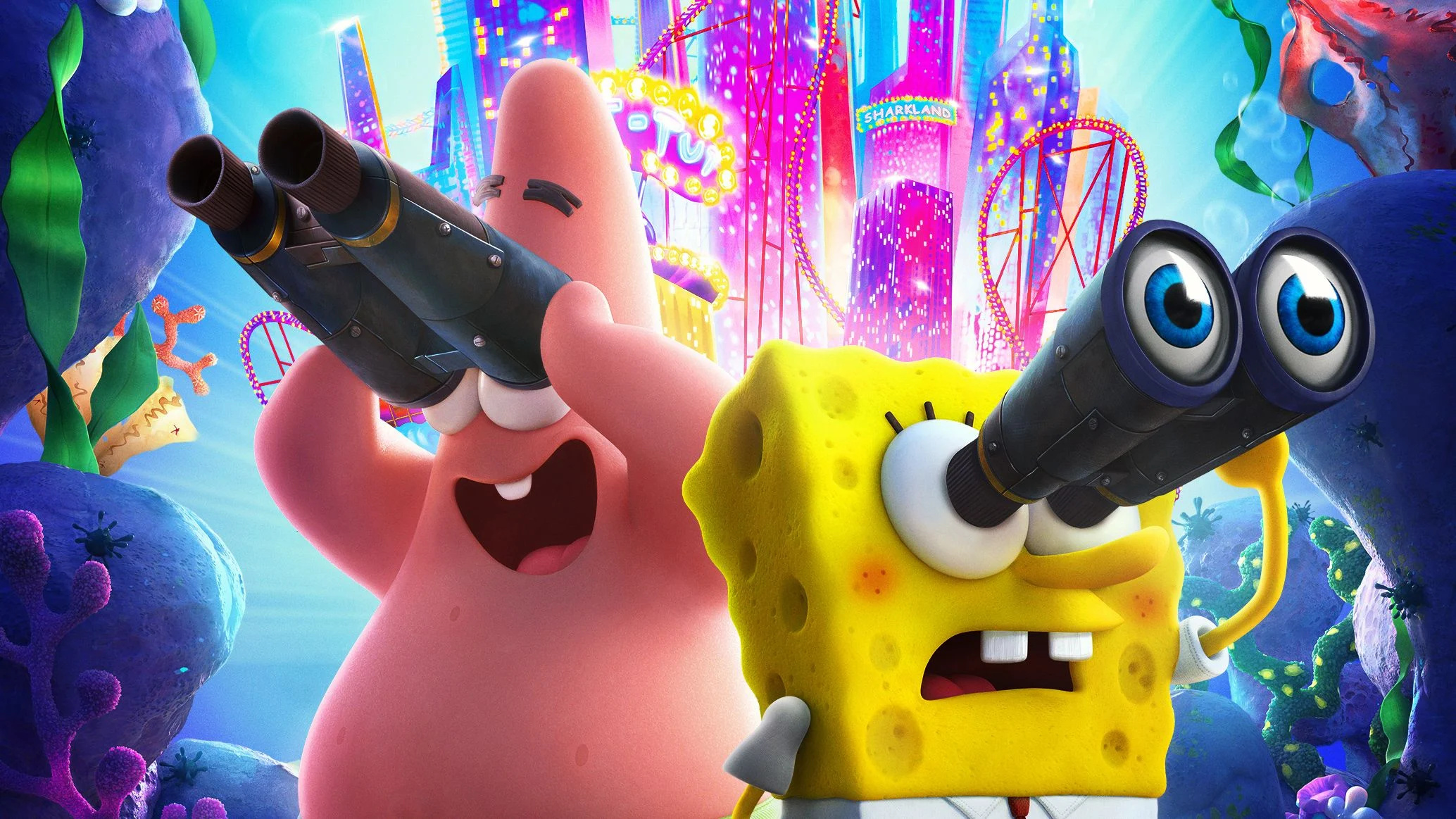 SpongeBob Movie wallpapers, Backgrounds, Animated characters, 2070x1170 HD Desktop