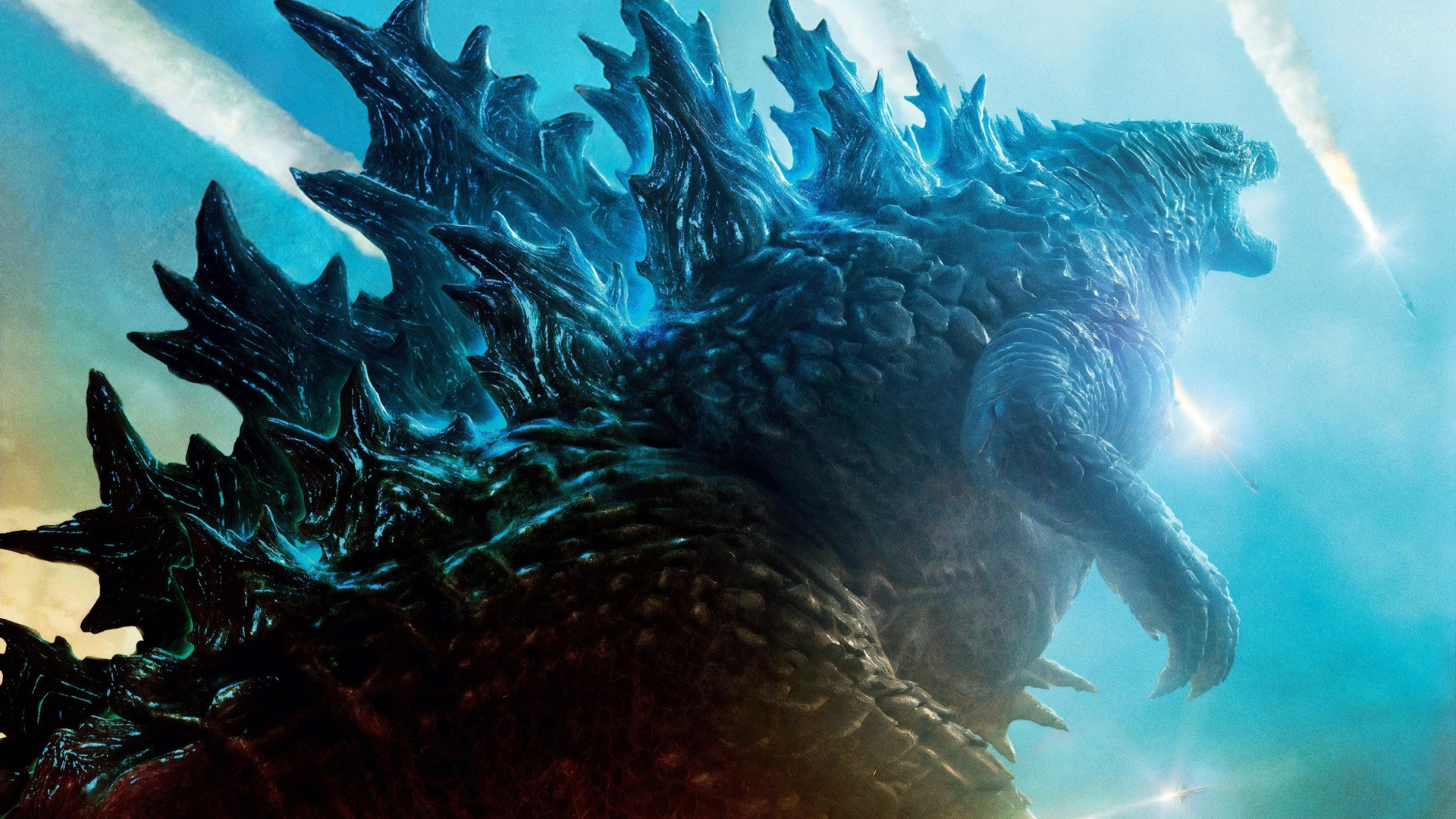 Godzilla: King of the Monsters, Gigantis, Monster Zero-One, The God of Destruction. 1920x1080 Full HD Wallpaper.