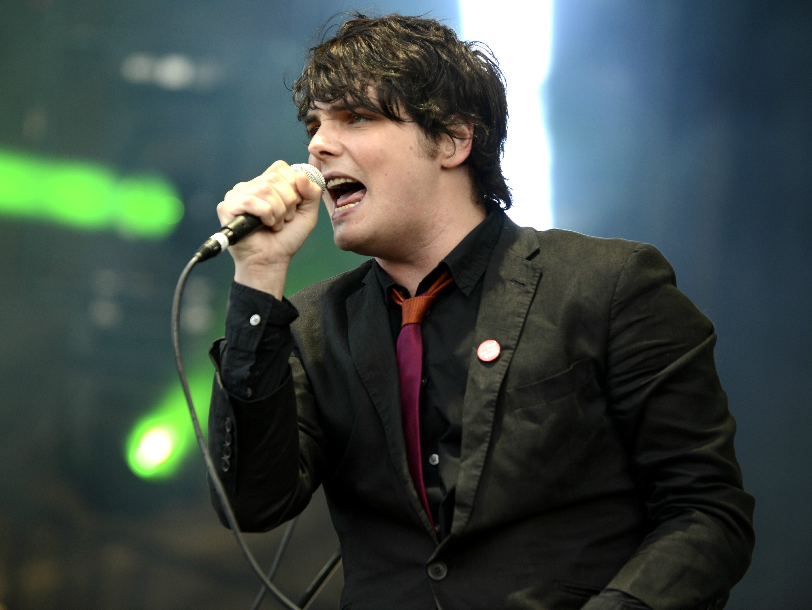 Gerard Way: My Chemical Romance, The 2015 Voodoo Music and Arts Experience, New Orleans. 2760x2080 HD Background.
