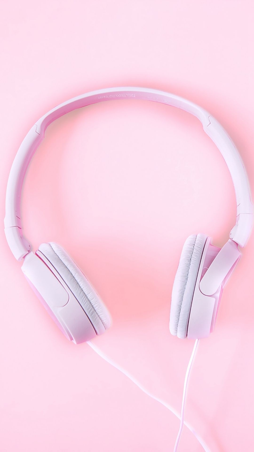 Pure fashion pink headphones, Stylish and trendy, iPhone 8 wallpapers, Fashion-forward accessory, 1080x1920 Full HD Handy