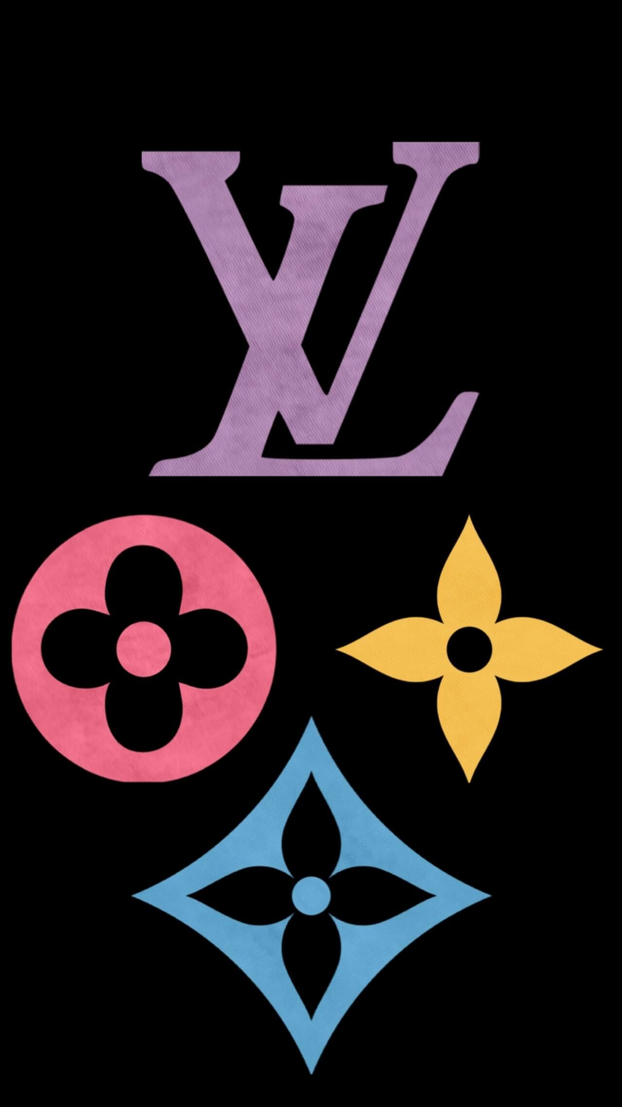 Louis Vuitton: The brand's iconic monogram has been updated and modernized over the years. 1280x2280 HD Background.