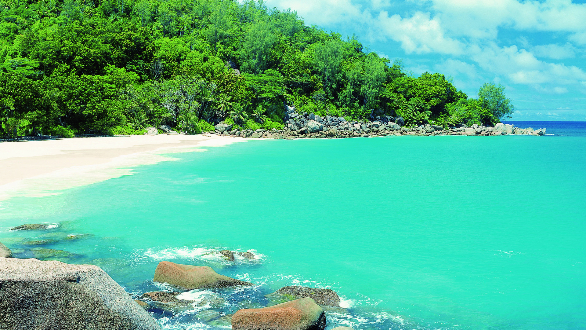 Mauritius beauty, Captivating landscapes, Sunny skies, Coastal paradise, 1920x1080 Full HD Desktop