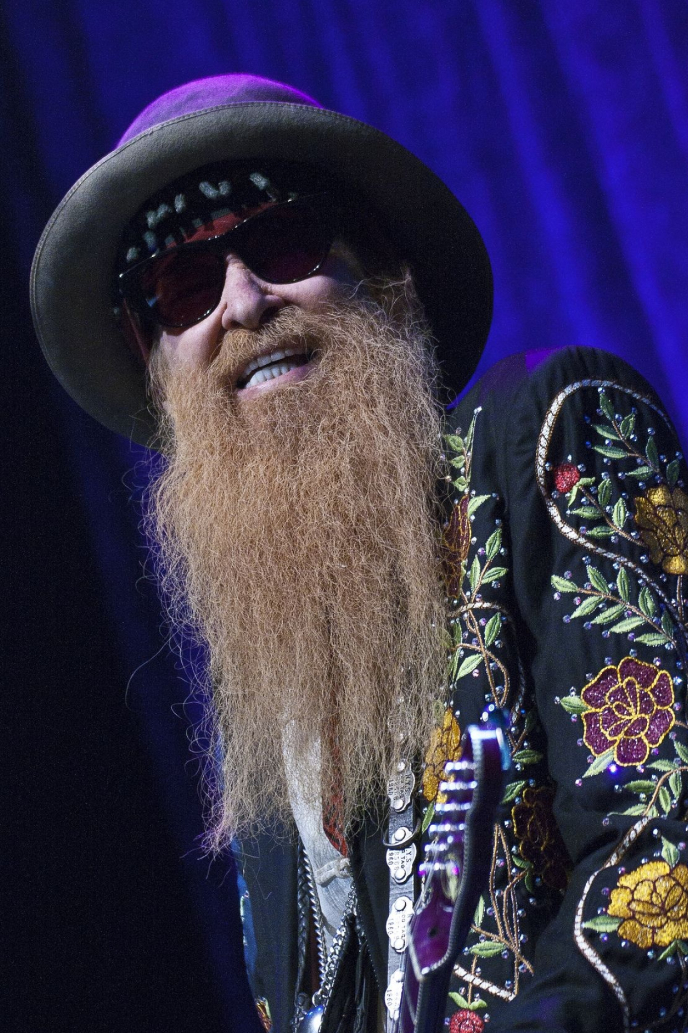 Billy Gibbons, ZZ Top, Blues artist, Face photo, 1370x2050 HD Phone