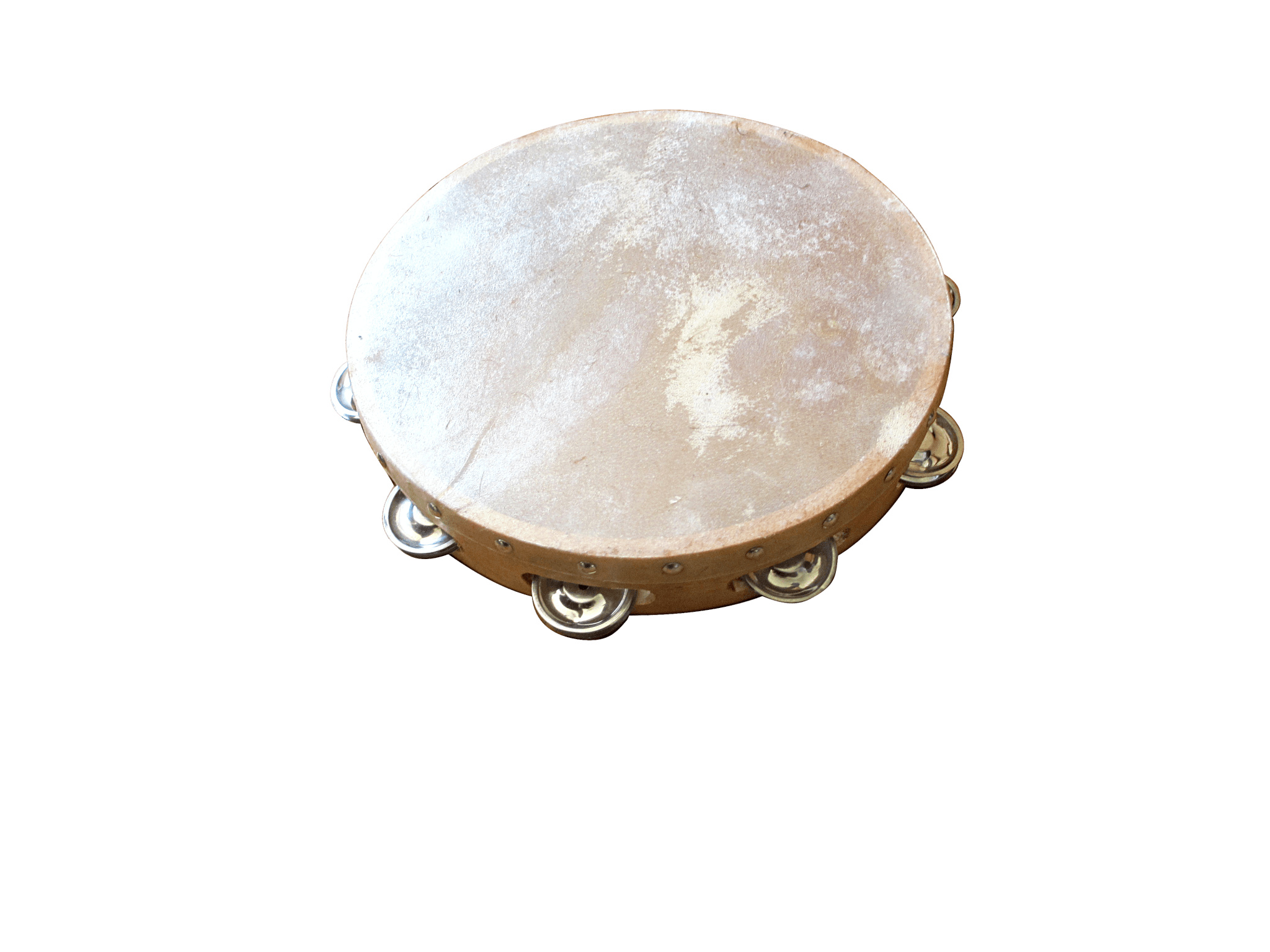 Tambourine: Goat Skin DrumHead, Attached With Metal Rivets, Membranophone. 2050x1540 HD Wallpaper.