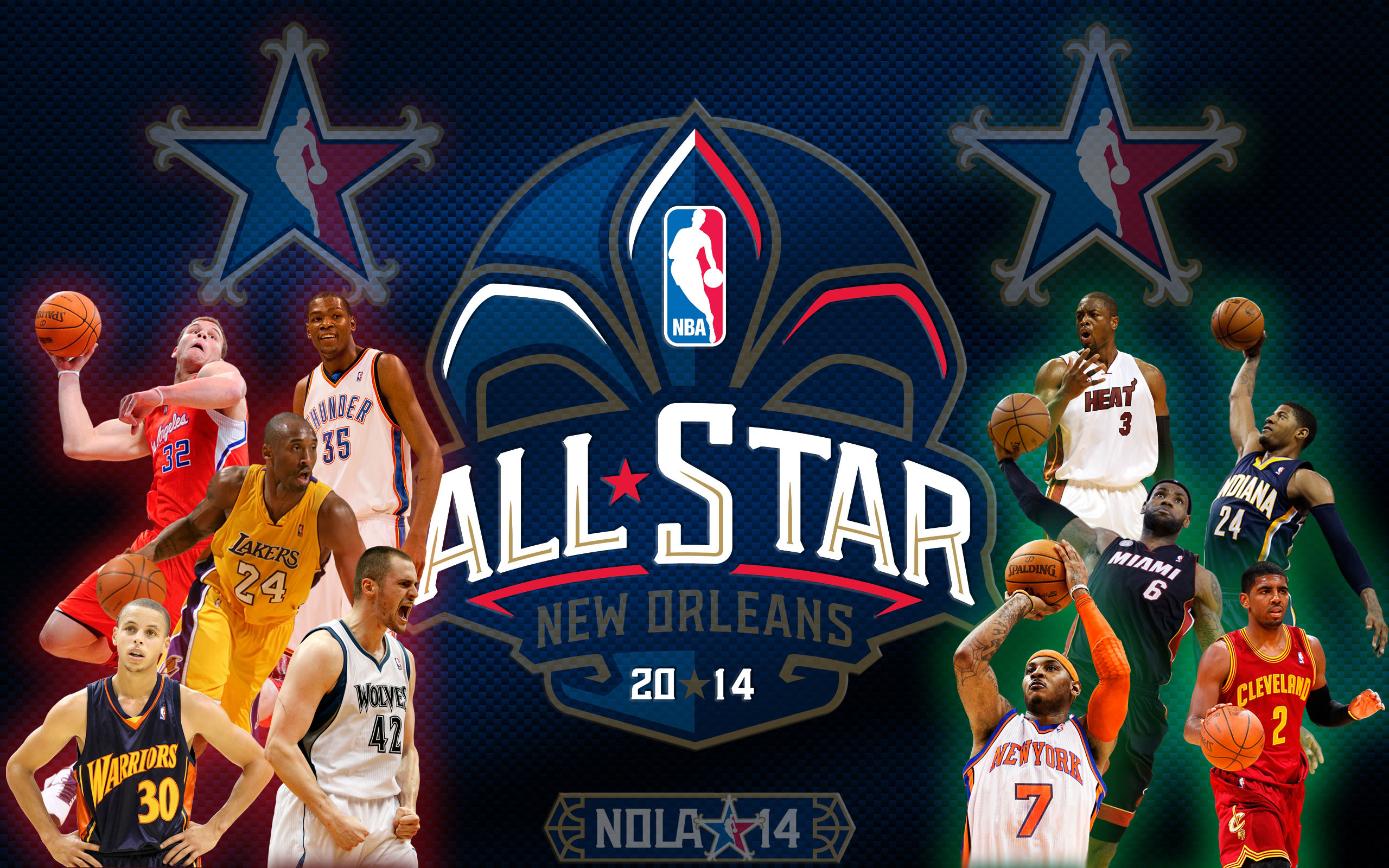 Basketball NBA wallpapers, Sports-themed backgrounds, Player shots, Slam dunks, 2560x1600 HD Desktop
