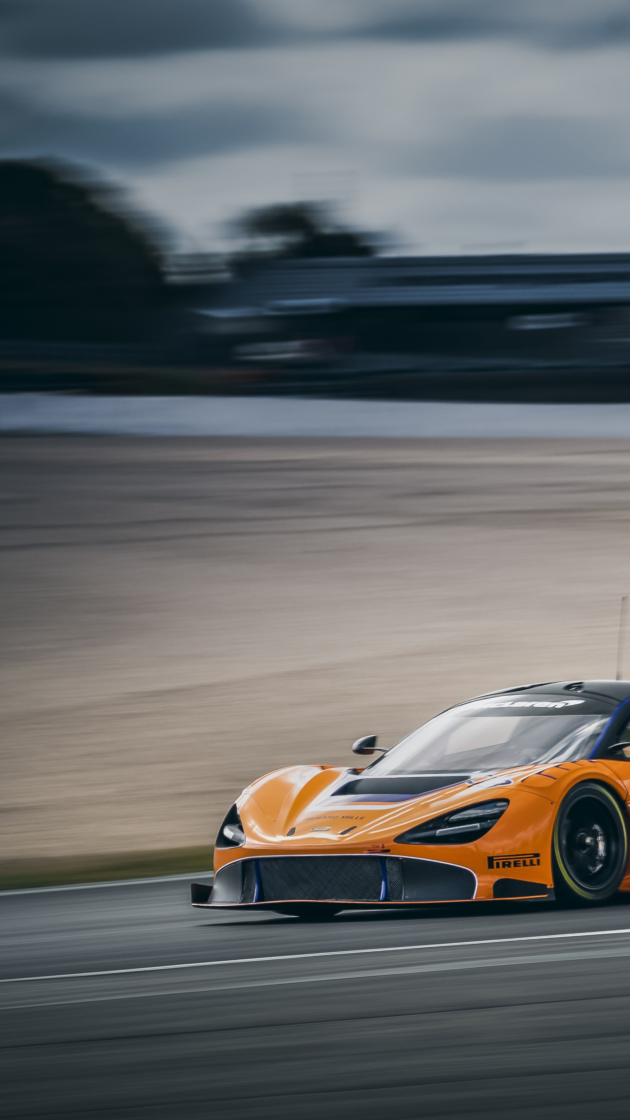 Endurance Racing: McLaren 720S GT3, Supercar, High Speed, Launched At The Geneva Motor Show On March 2017. 2160x3840 4K Wallpaper.