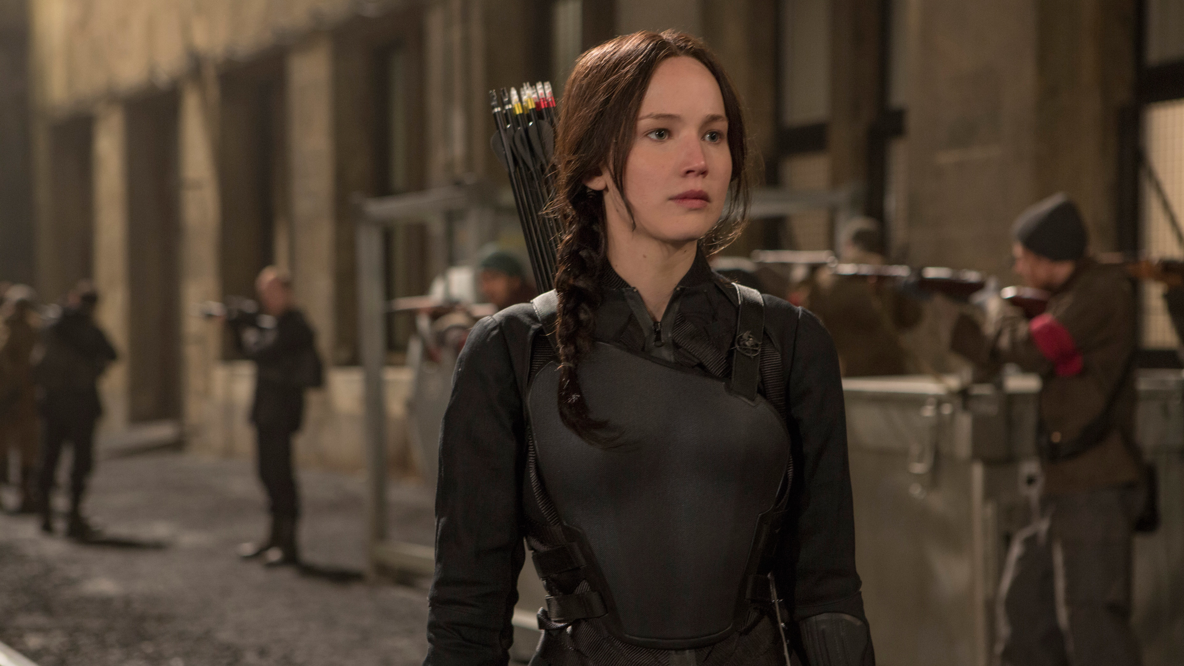 Jennifer Lawrence, The Hunger Games, 4K Ultra HD wallpaper, 3840x2160 4K Desktop