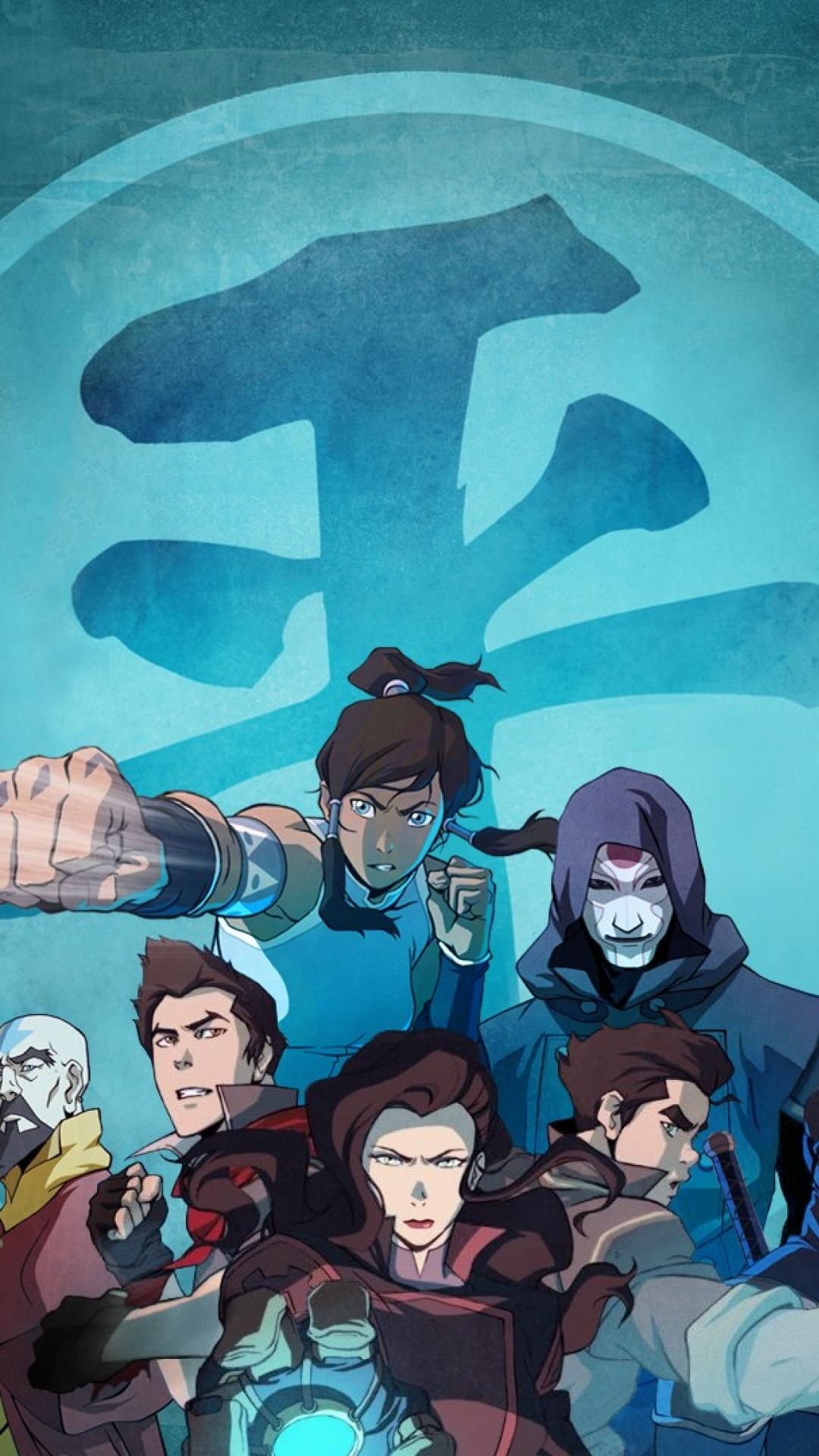 Legend of Korra wallpapers, iPhone compatible, Animated adventure, 1080x1920 Full HD Phone