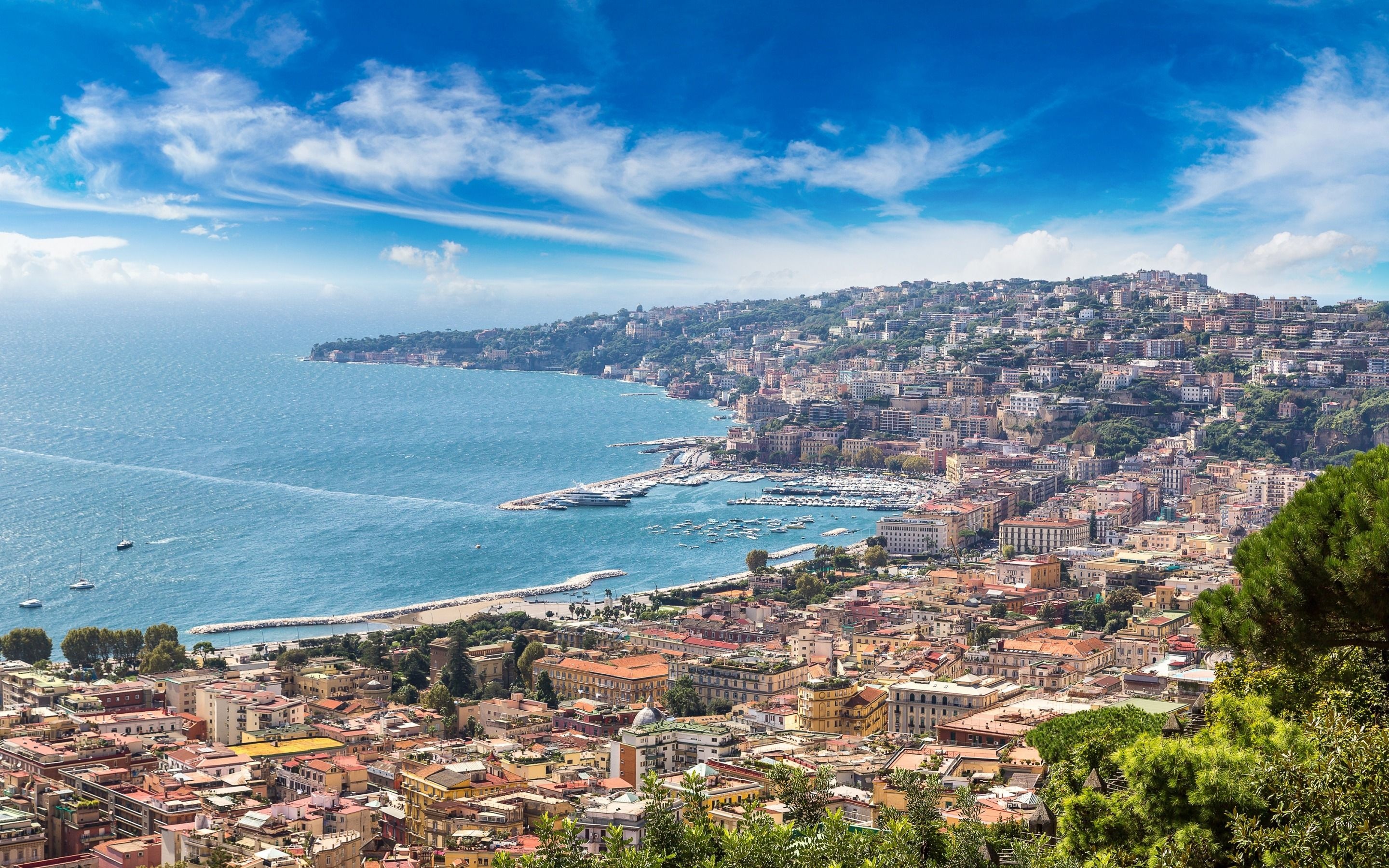 Sorrento Italy, Breathtaking landscapes, Coastal beauty, Idyllic charm, 2880x1800 HD Desktop