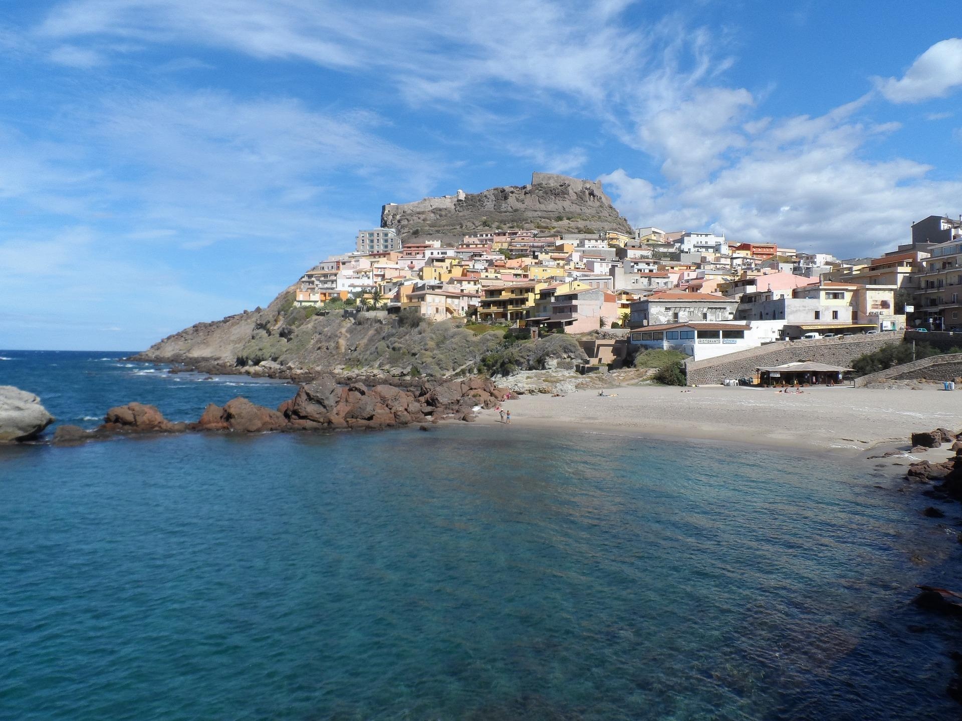 Castelsardo charm, Picturesque coastal town, Sardinian beauty, Medieval architecture, 1920x1440 HD Desktop