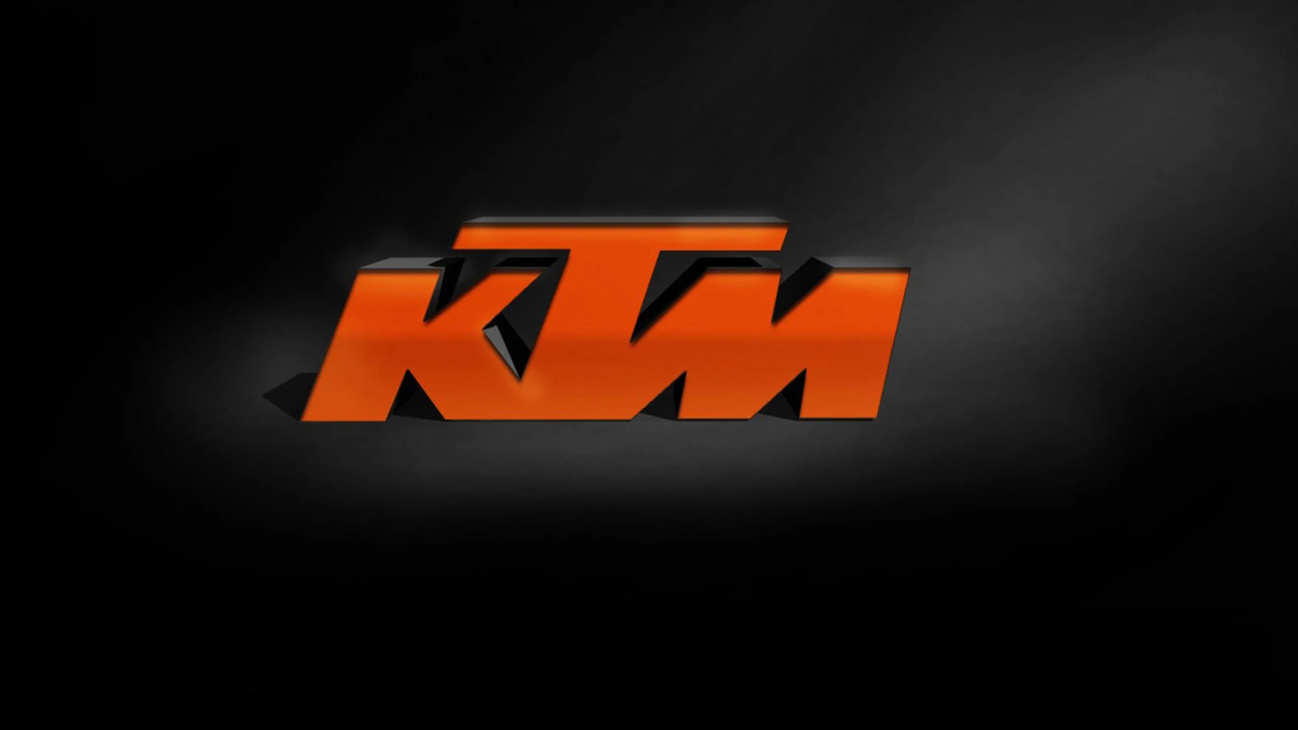 KTM Logo, Powerful branding, Dynamic emblem, Motorsport heritage, 2560x1440 HD Desktop
