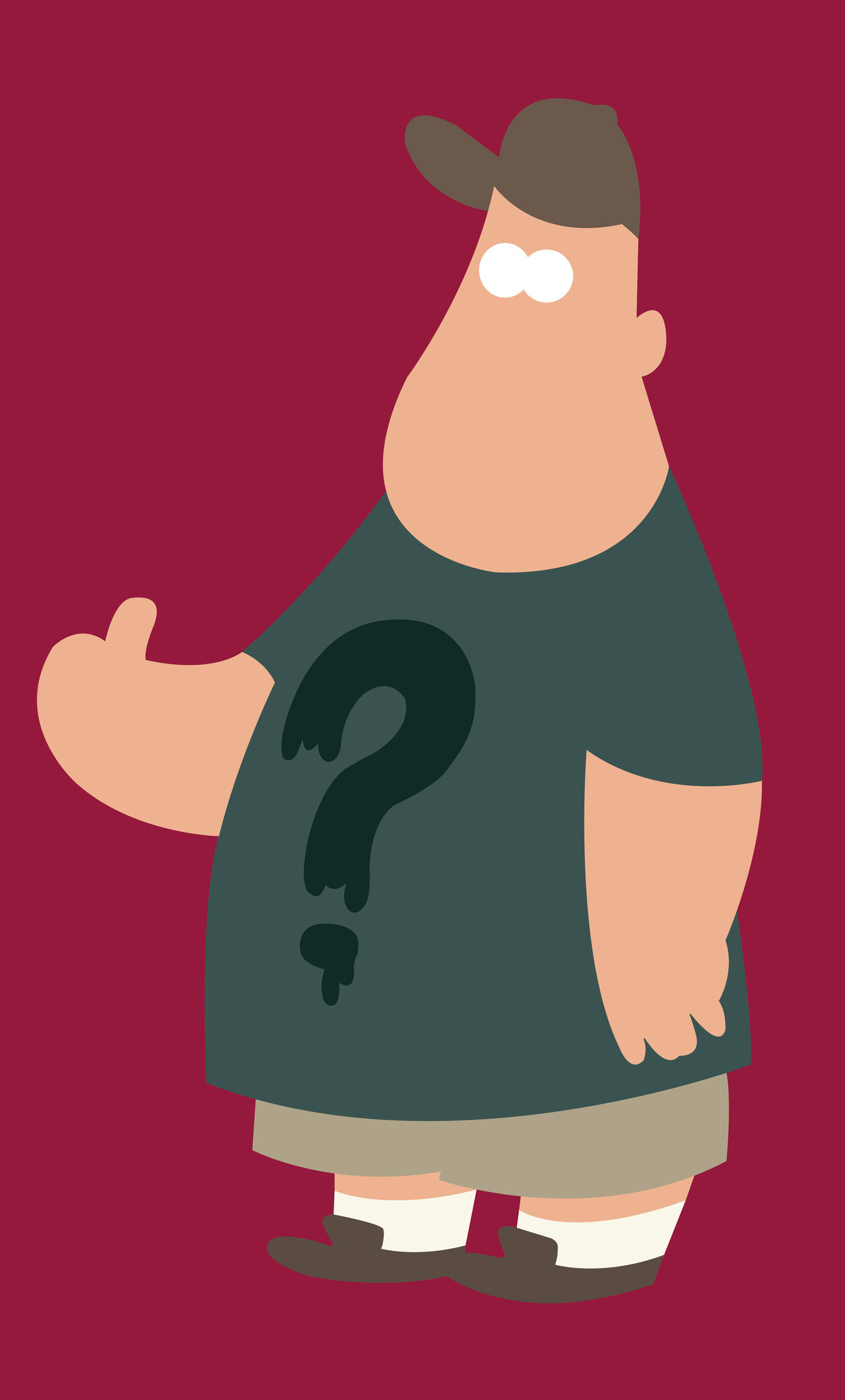 Gravity Falls: Soos Ramirez, a friend of Dipper and Mabel and handyman to Grunkle Stan. 1280x2120 HD Background.