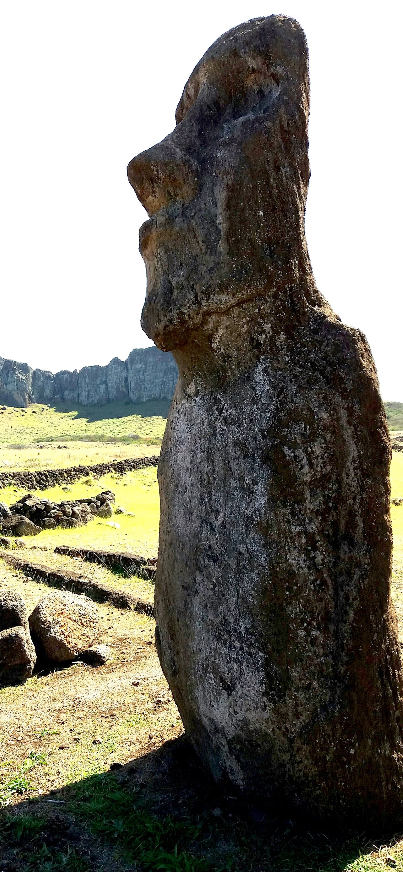 Easter Island, Stunning iPhone wallpapers, Polynesian wonders, Mystical allure, 1290x2780 HD Phone