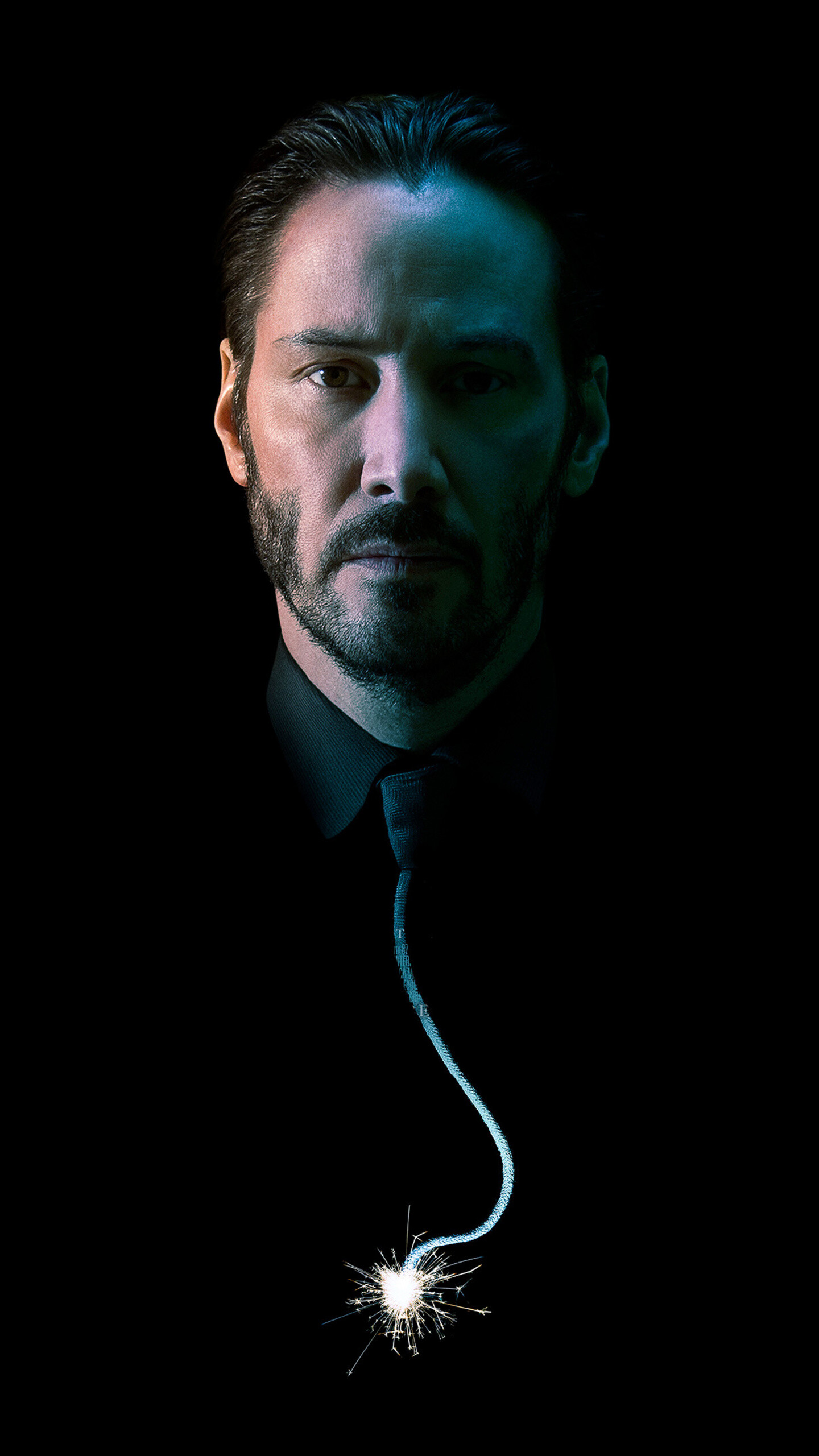 Keanu Reeves: John Wick:Chapter 2, The main protagonist of the franchise. 1440x2560 HD Background.