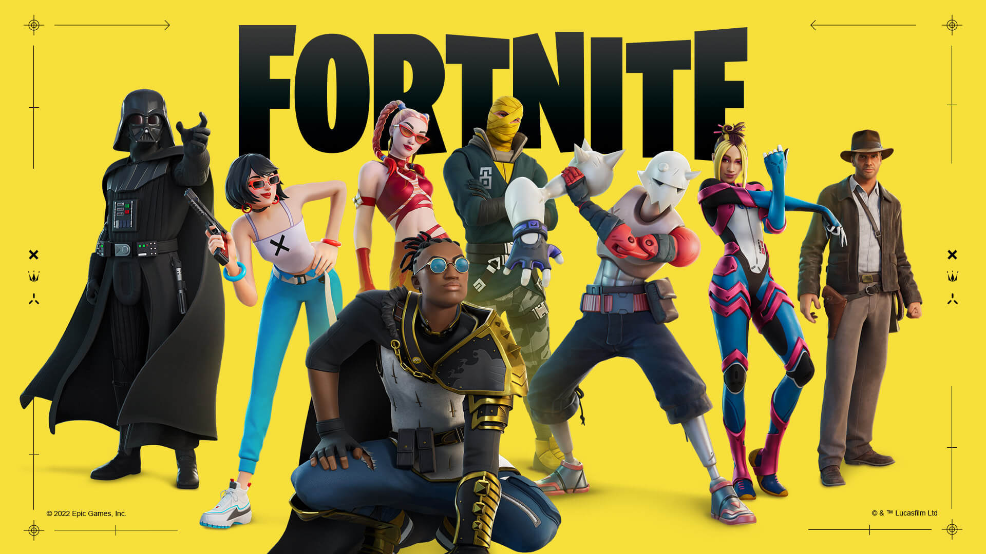 Epic Games, Fortnite free-to-play, Cross-platform game, Multiplayer experience, 1920x1080 Full HD Desktop