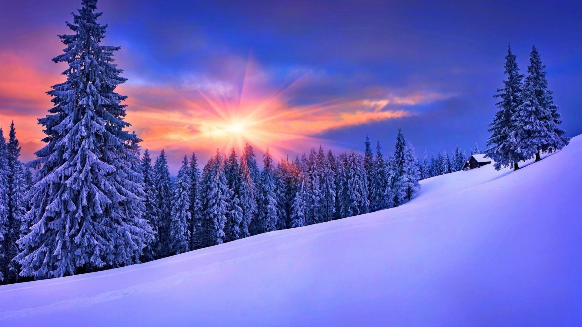 Awesome winter nature wallpapers, HD images, 1920x1080 Full HD Desktop