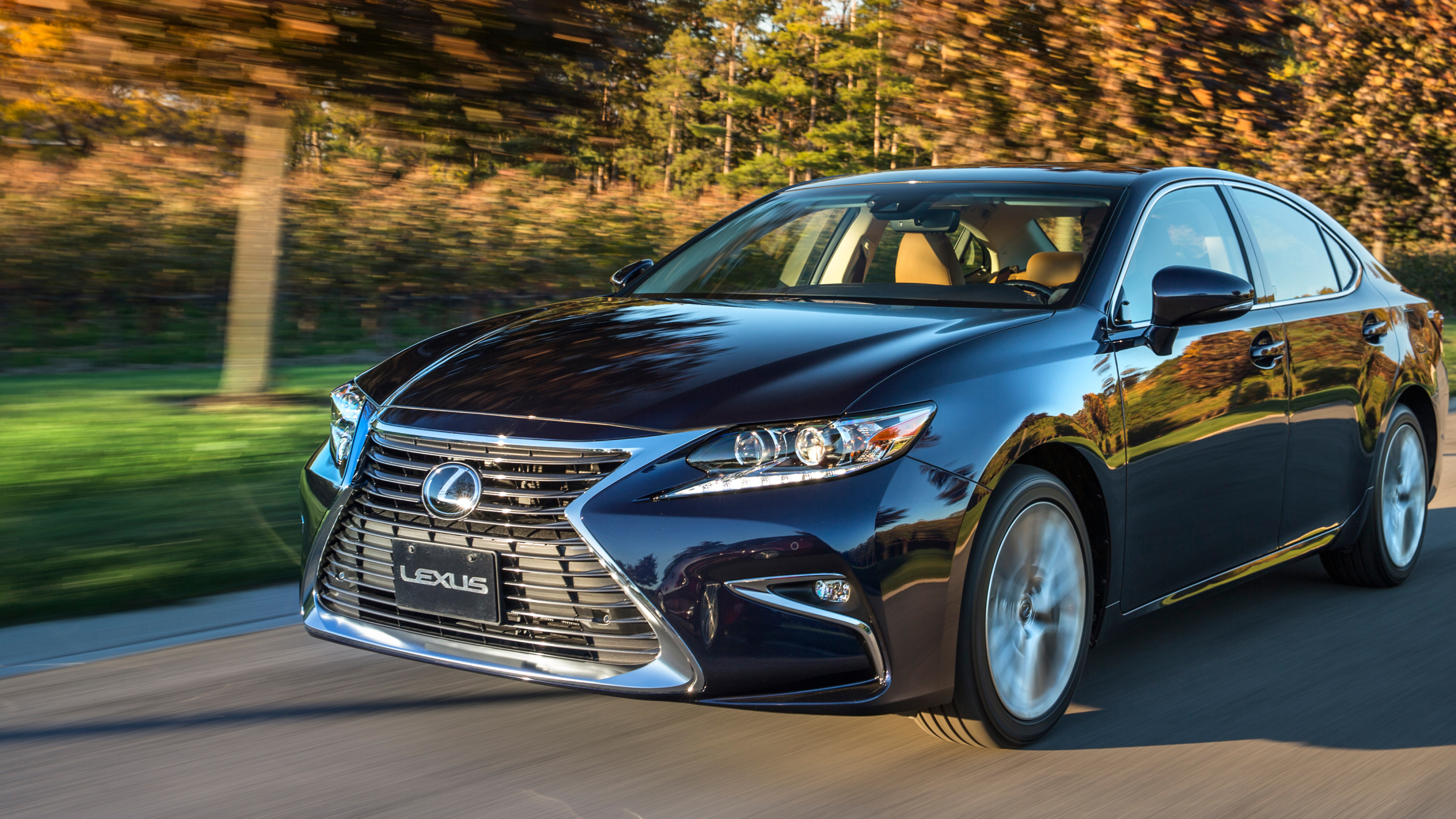 Lexus ES, Sophisticated and stylish, Dynamic driving experience, State-of-the-art features, 3840x2160 4K Desktop
