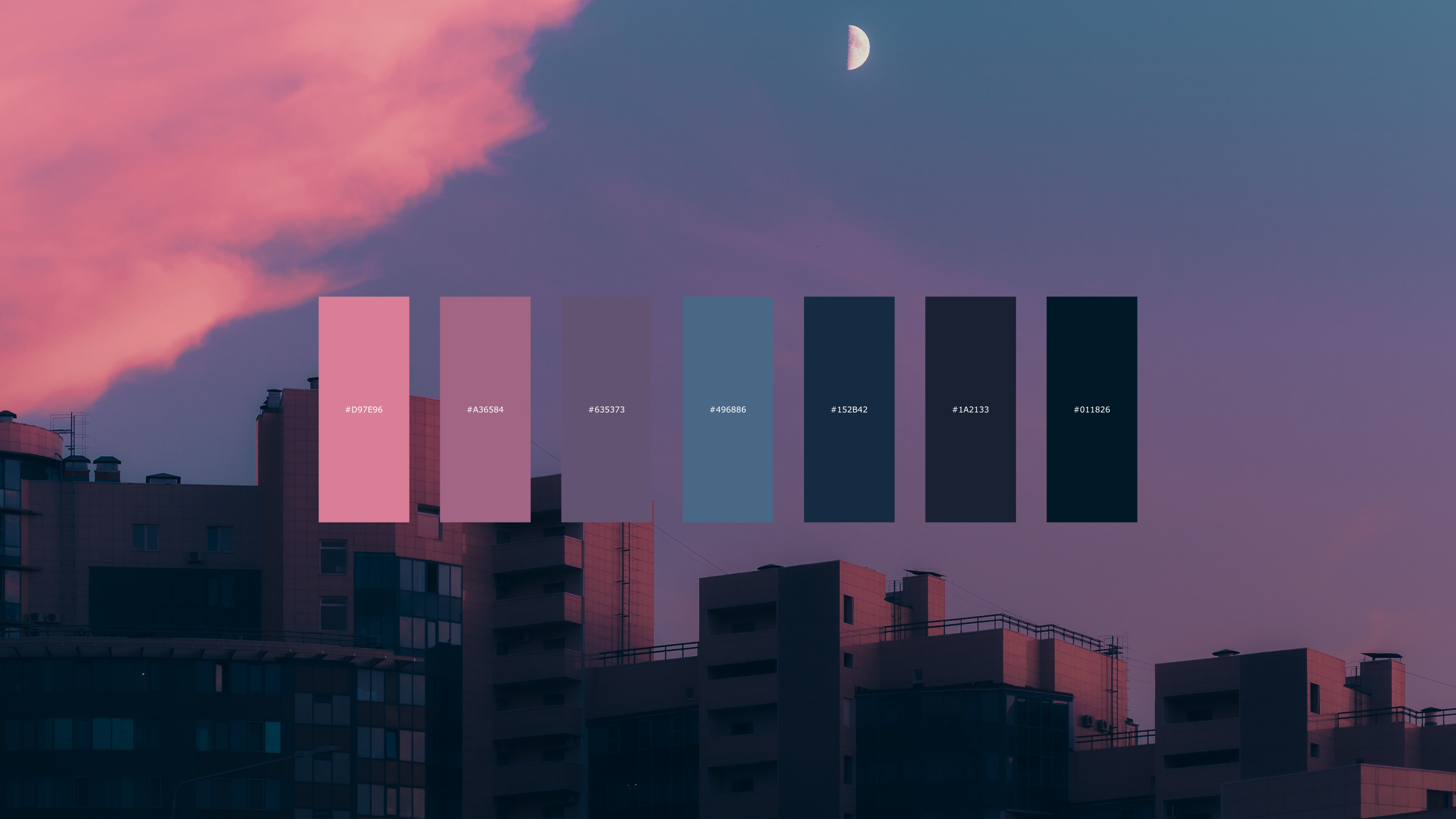 Aesthetic sky color palette, Calming tones, RWallpaper, 3840x2160 4K Desktop