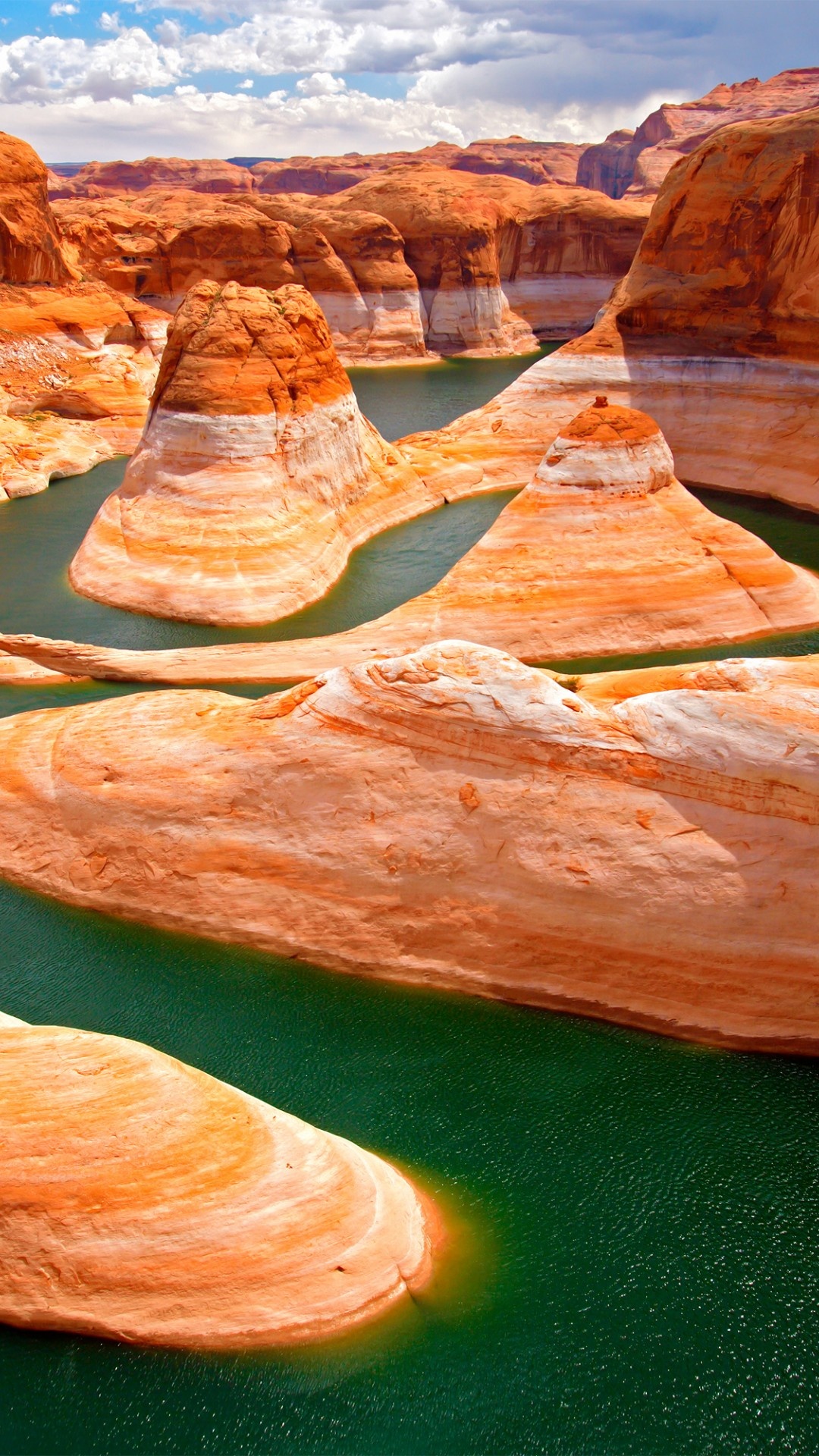 Glen Canyon Lake Powell, Arizona, Desktop, Mobile wallpaper, 1080x1920 Full HD Phone