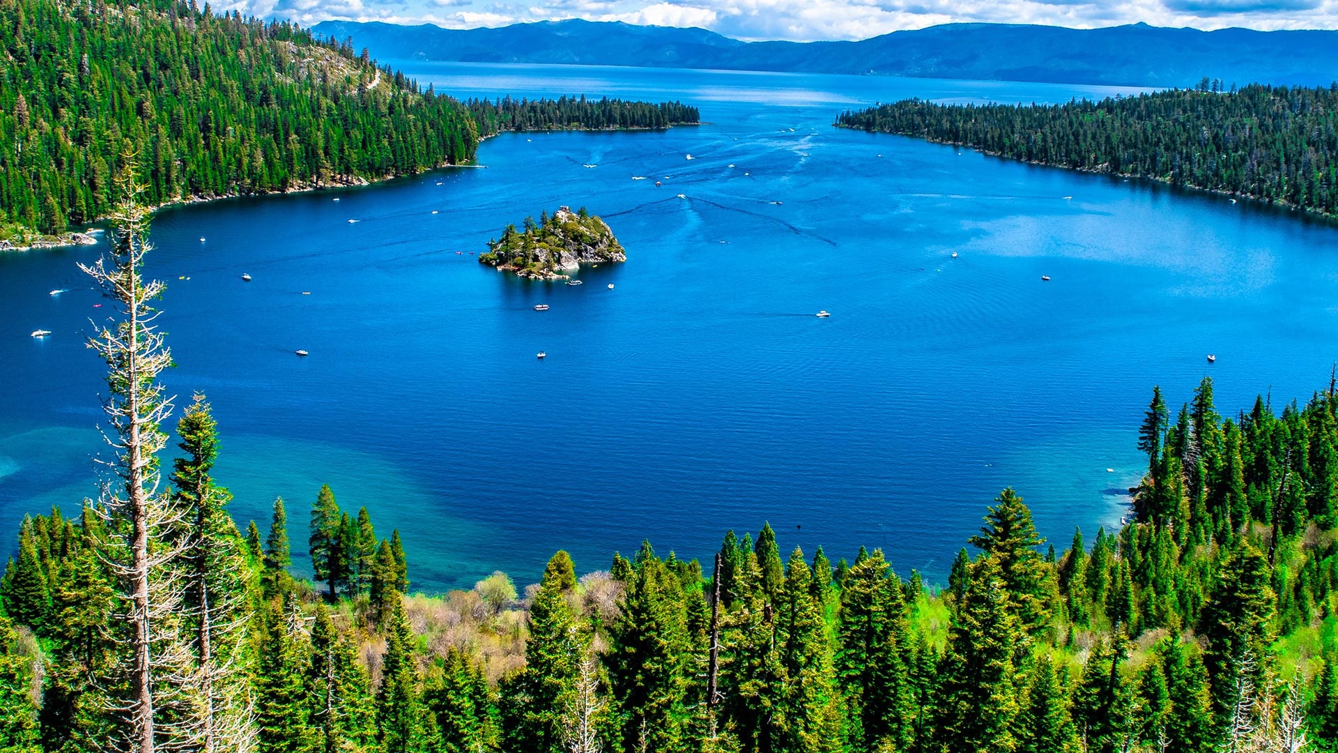 Lake Tahoe year-round, Vacation destination, All-season appeal, Nations Vacation, 1920x1080 Full HD Desktop