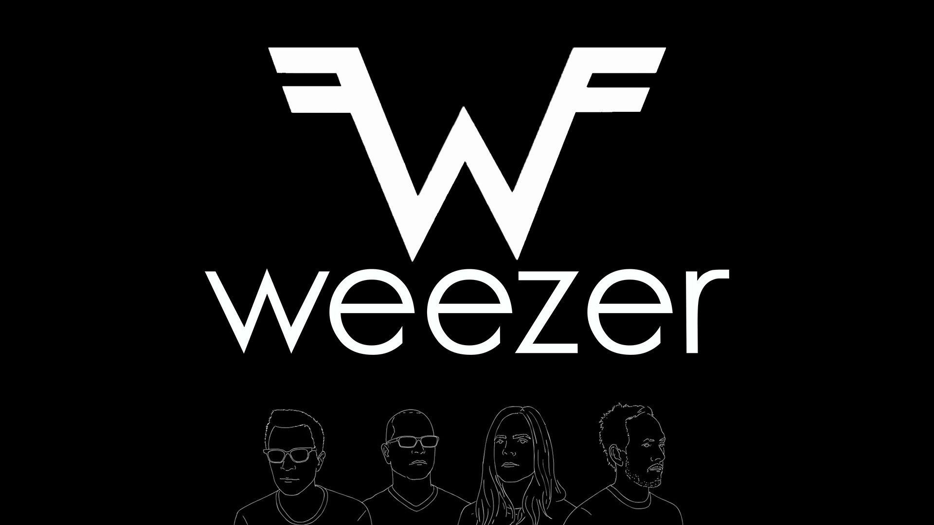 Weezer desktop wallpaper, Album art showcase, 1920x1080 Full HD Desktop