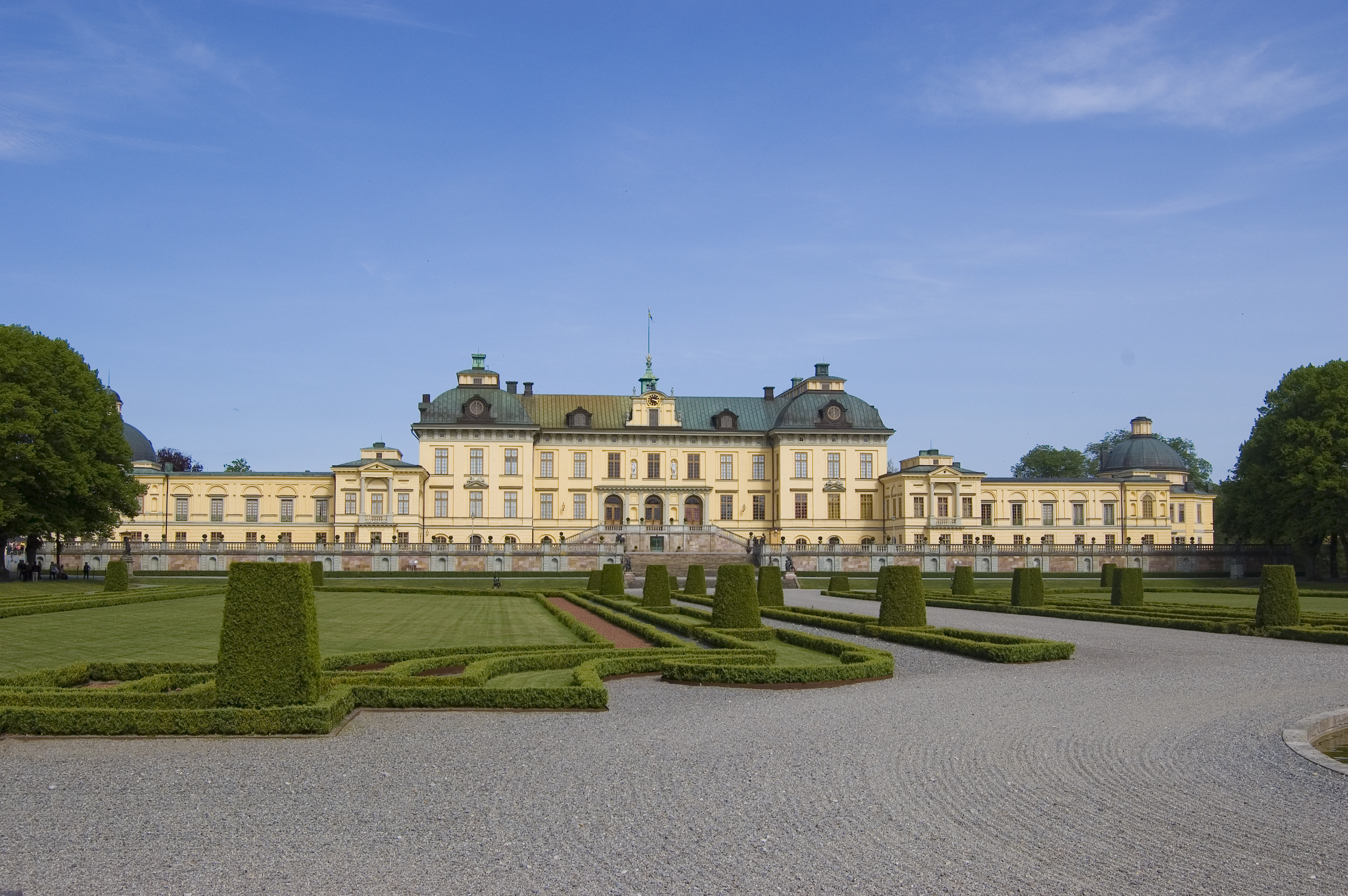 Drottningholm Palace, Historical landmark, Stockholm, Sweden, 2940x1960 HD Desktop