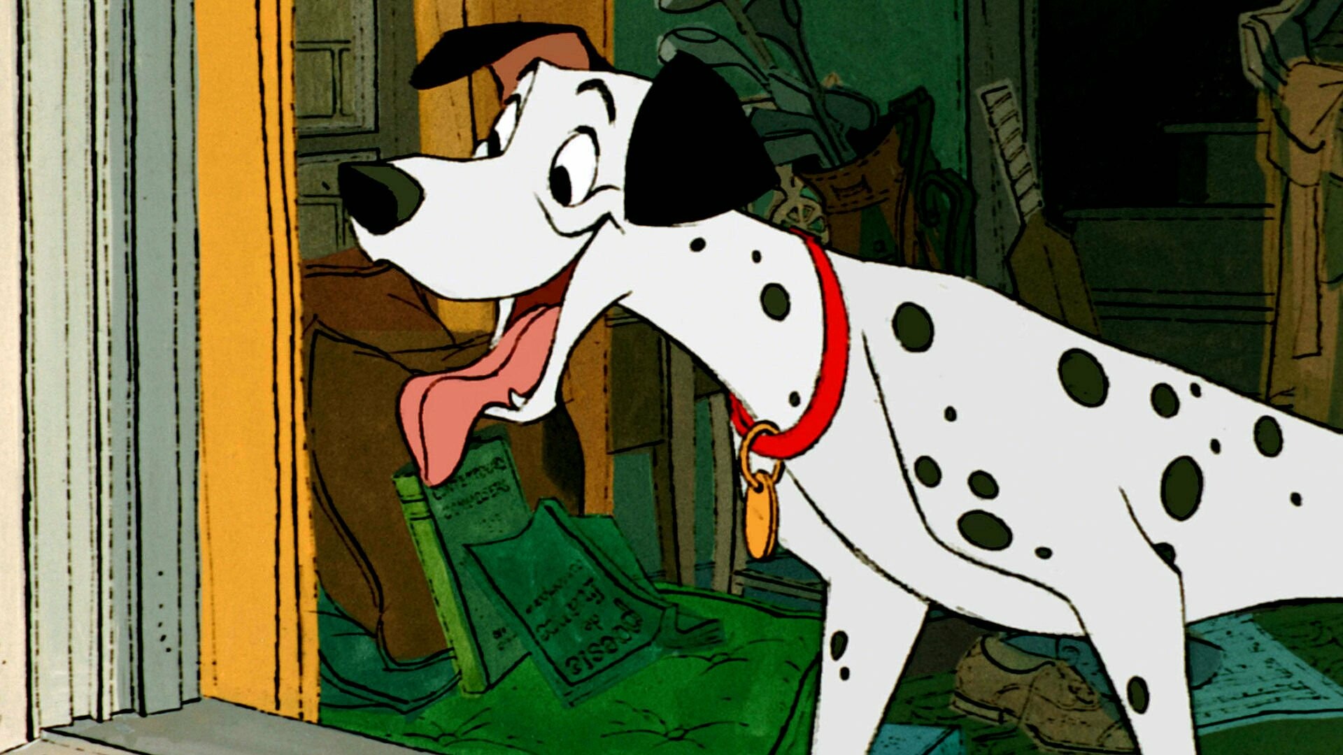 One Hundred and One Dalmatians: Pongo, A dalmatian dog living in London, United Kingdom, and the male protagonist of the original book and the 1961 film. 1920x1080 Full HD Background.