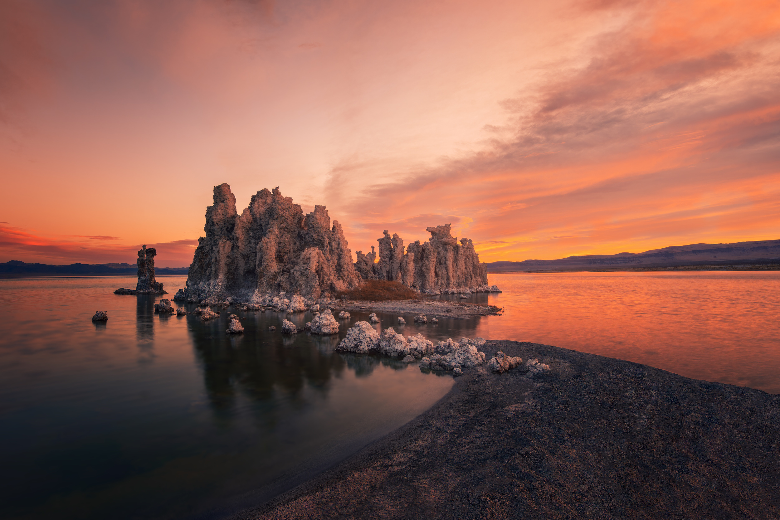 Mono Lake, Morning Light, Leah Xu, Travels, 2500x1670 HD Desktop