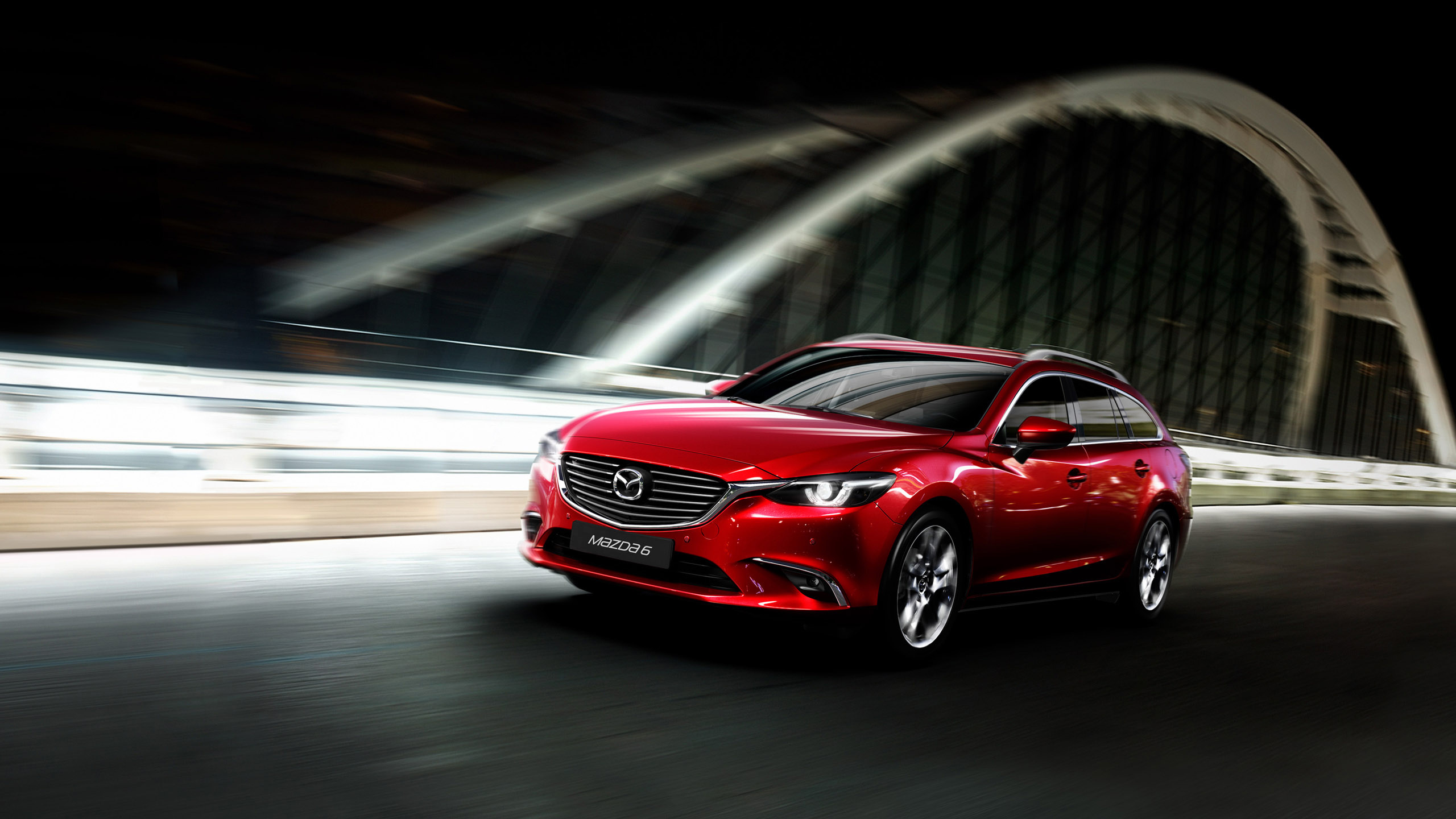 Mazda 6, Sporty sedan, Dynamic performance, Cutting-edge technology, 2560x1440 HD Desktop