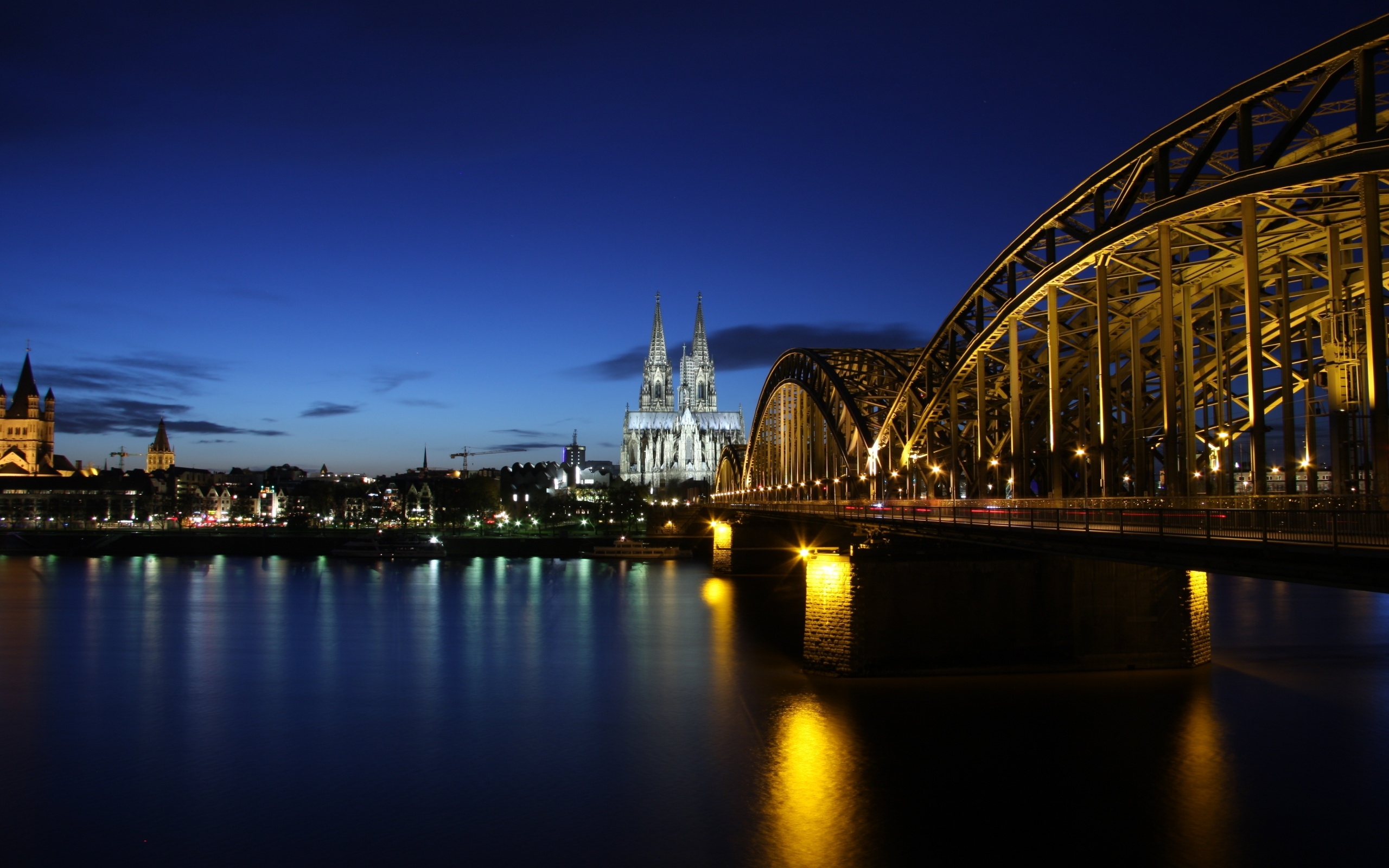 Rhine River, Scenic beauty, River landscapes, European charm, 2560x1600 HD Desktop