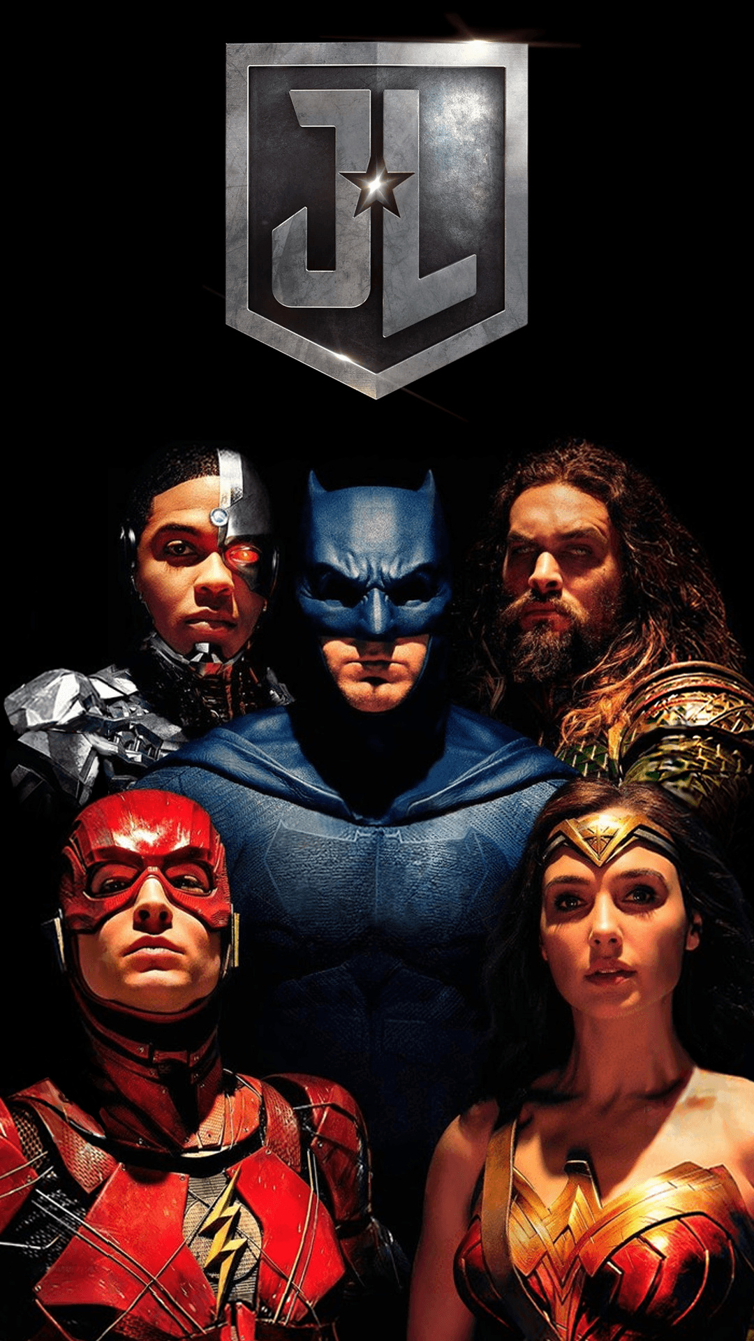 Zack Snyder's Justice League, Impressive poster designs, Captivating wallpapers, Epic superhero saga, 1080x1920 Full HD Phone