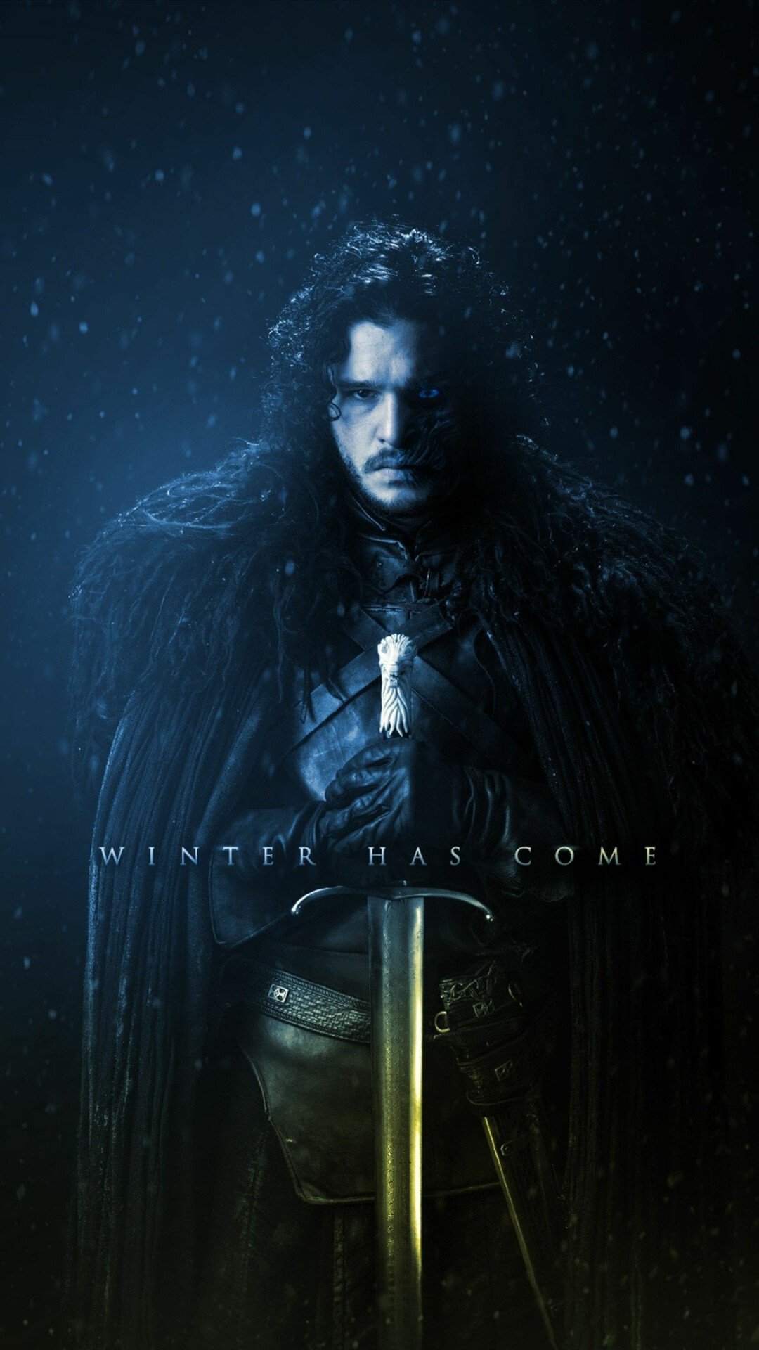 Game of Thrones: Winter has come, John Snow, Kit Harington. 1080x1920 Full HD Background.