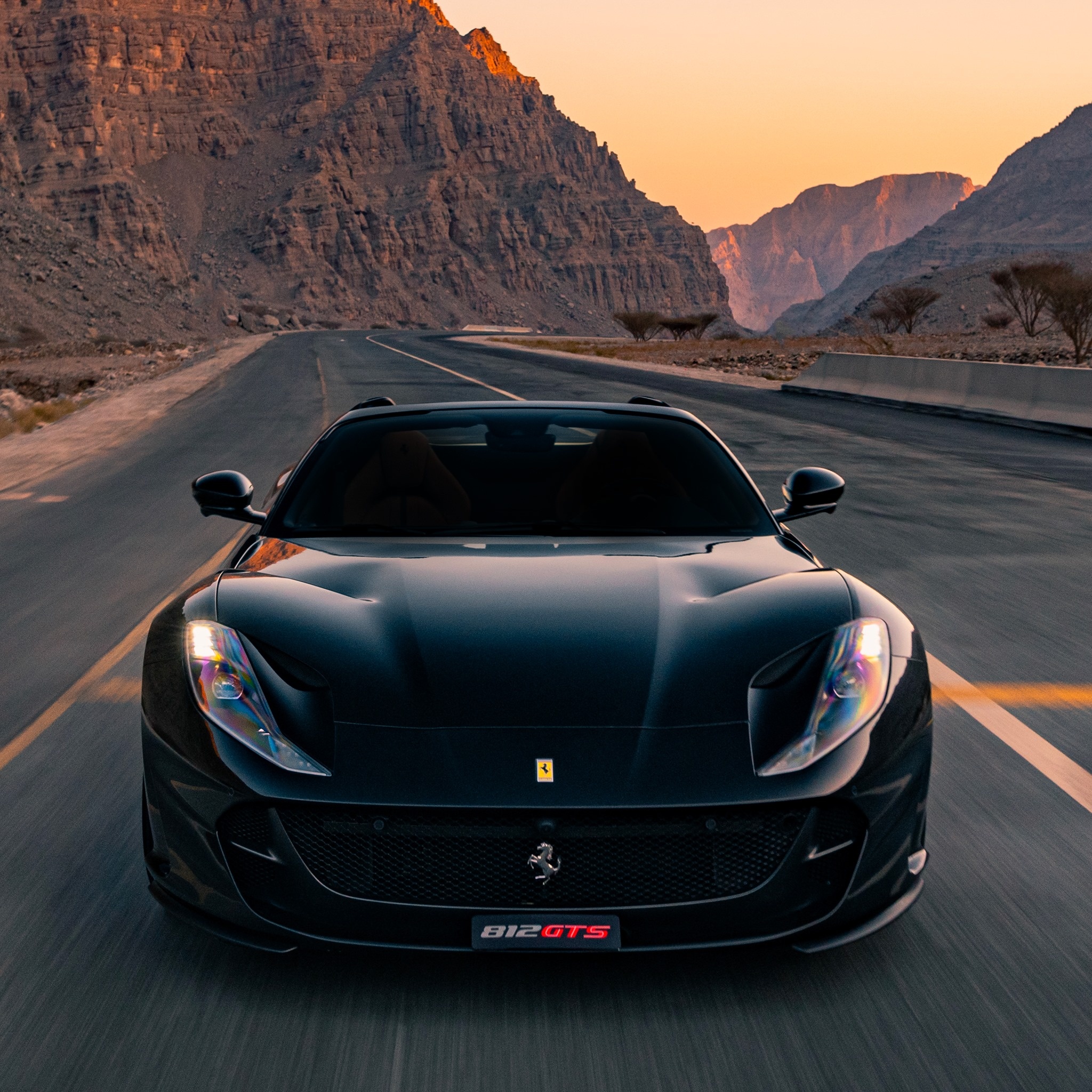 Ferrari 812 GTS, Million-dollar car, TopAuto review, Luxury vehicles, 2050x2050 HD Phone