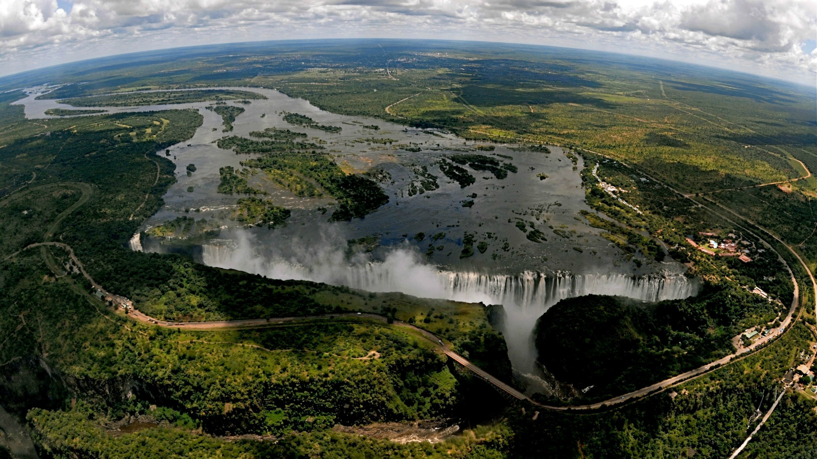 The Zambezi, Imgur, Victoria Falls, Africa, 3230x1820 HD Desktop