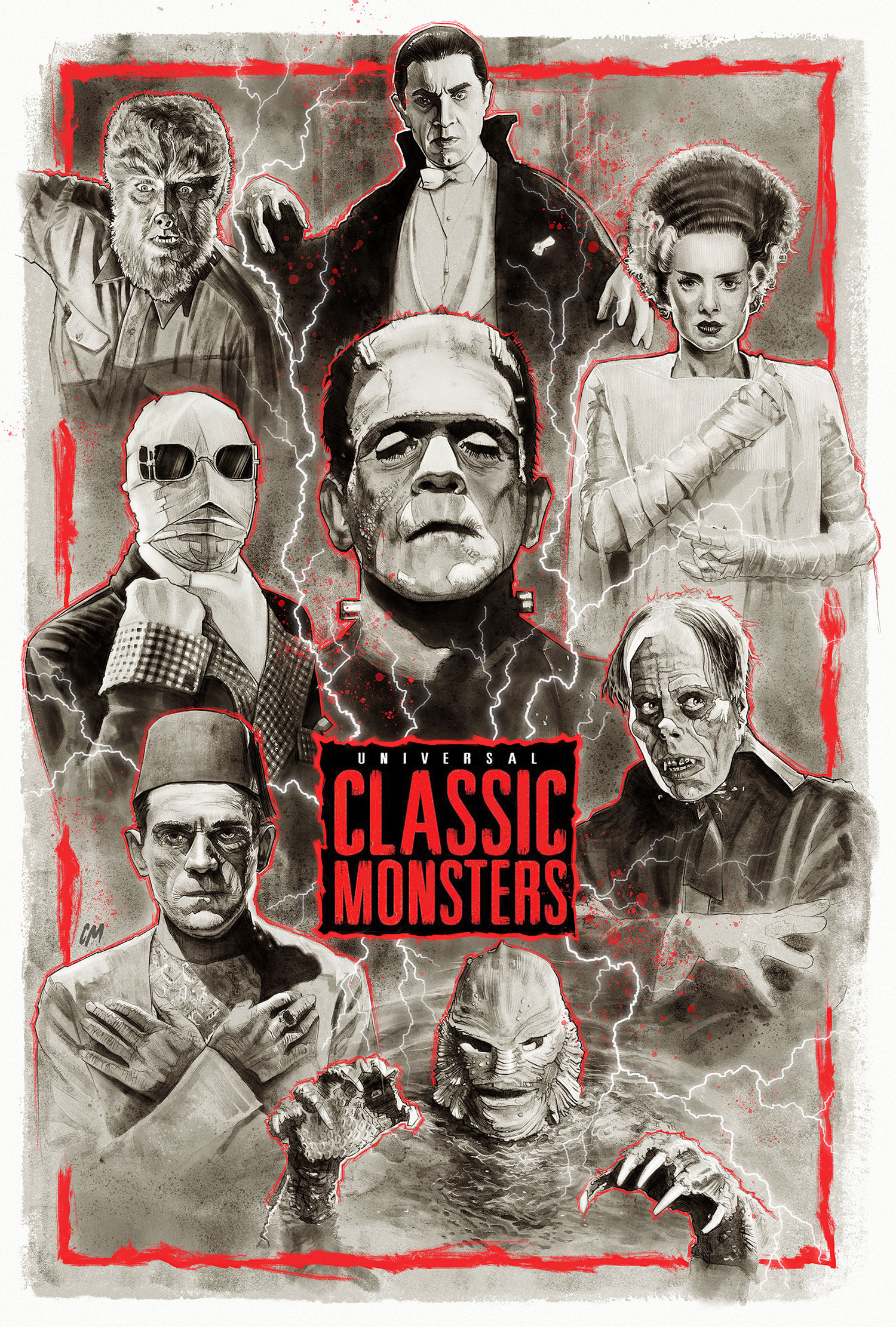 Universal Monsters, Posterspy, 1500x2230 HD Phone
