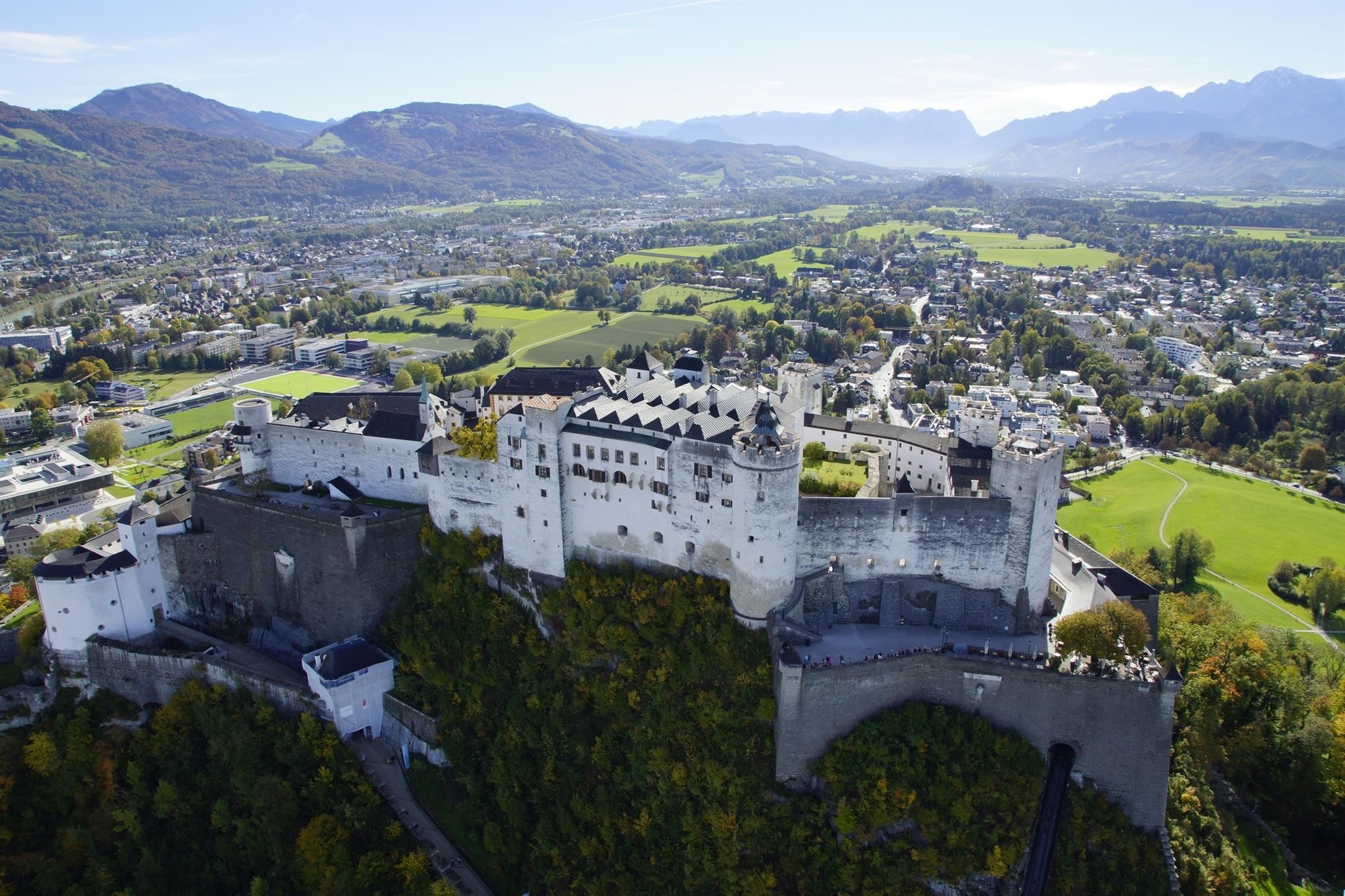 Hohensalzburg Fortress, Fortress Hohensalzburg, Historic landmark, Salzburg, 2050x1370 HD Desktop