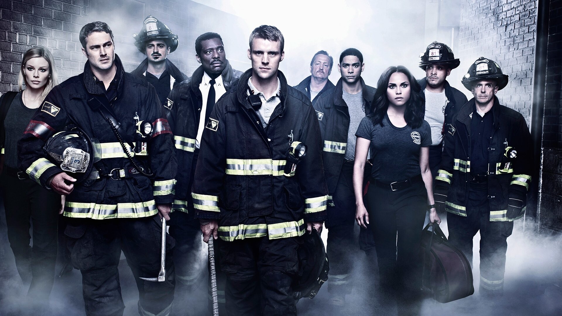 Chicago Fire (TV Series): The firefighters and paramedics, Firehouse 51, Protecting the city, Drama, Action, Adventure. 1920x1080 Full HD Wallpaper.