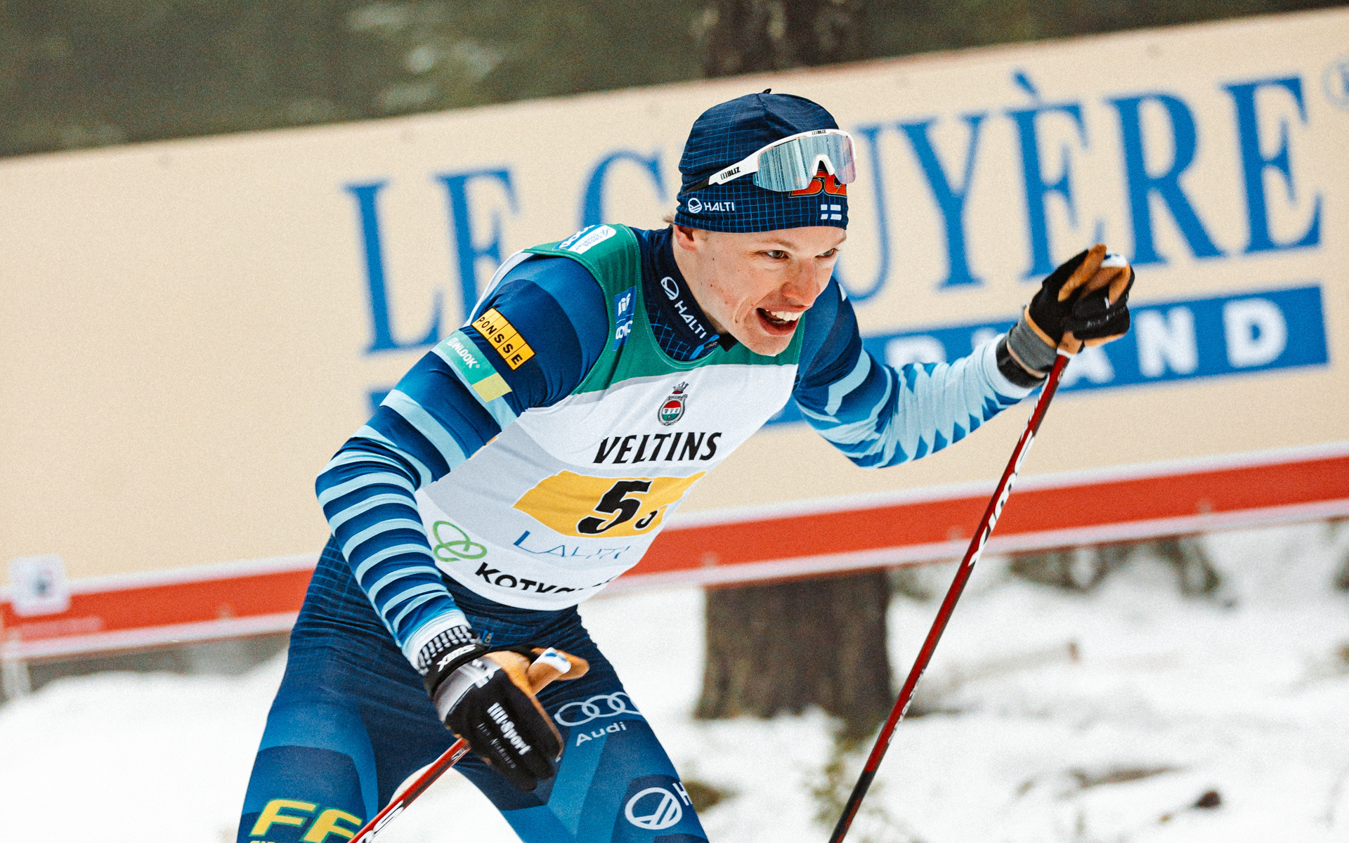 Iivo Niskanen, Lahti skiing event, Prestigious challenge, Le Gruyre Challenge, 1920x1200 HD Desktop