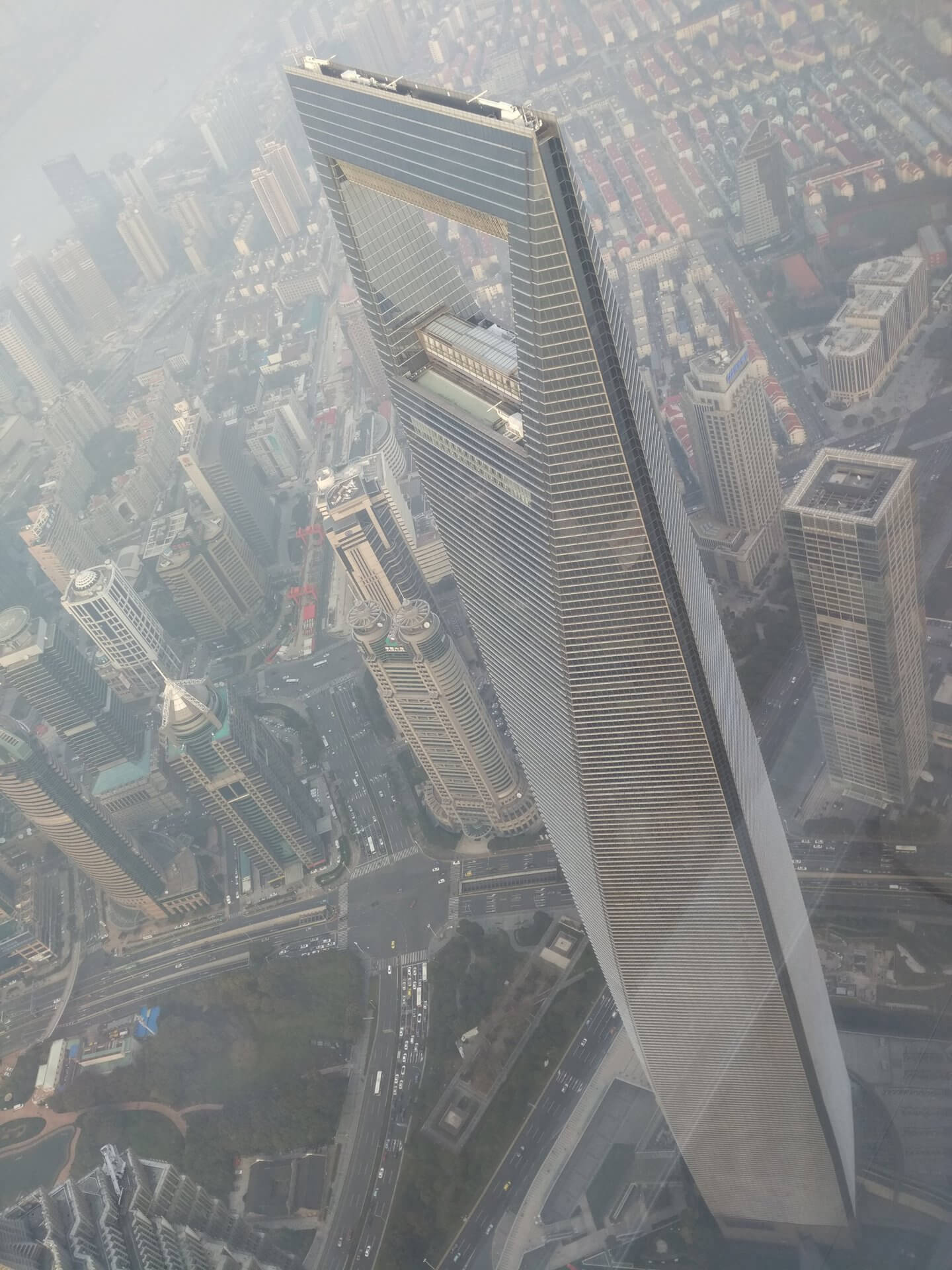 Ikonisches Shanghai World Financial Center, 1440x1920 HD Handy