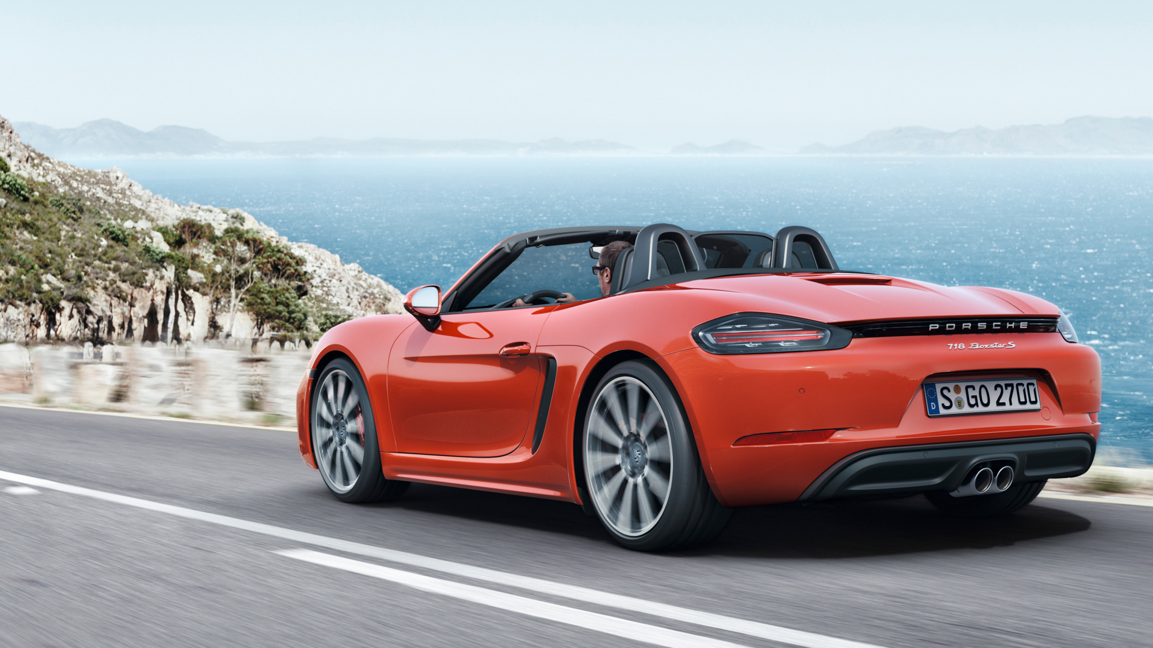 Porsche Boxster, Luxury sports car, High-resolution wallpapers, Ultimate driving experience, 3840x2160 4K Desktop