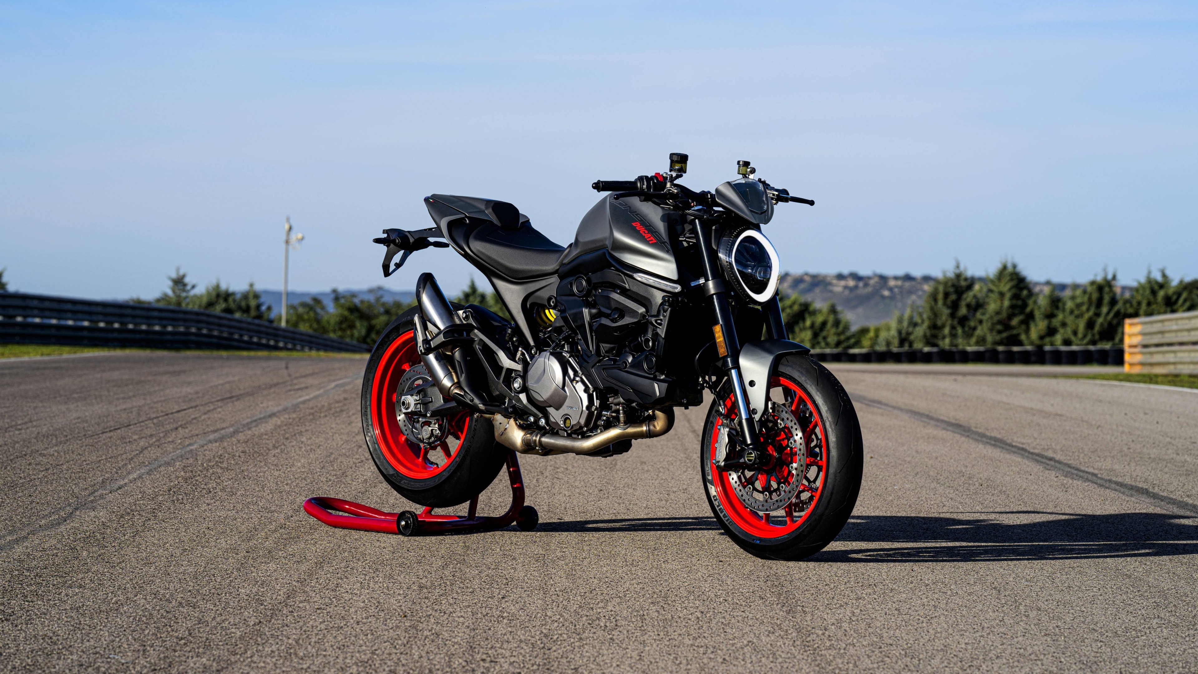 Ducati Monster, 4K wallpaper, Bikes, 3840x2160 4K Desktop