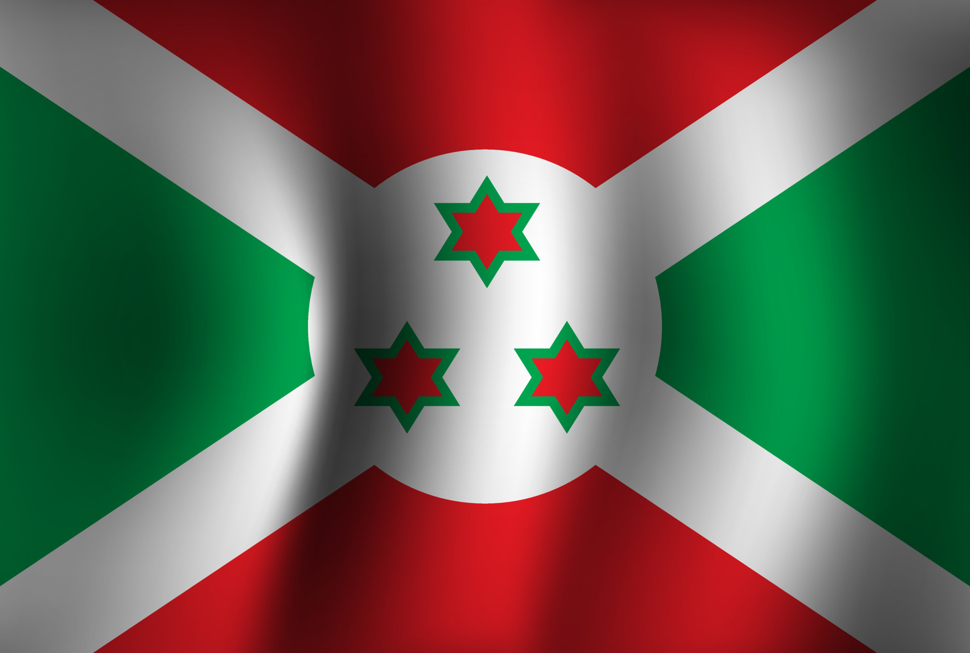 Burundi, Flag background waving, Independence day banner wallpaper, Travels, 1920x1300 HD Desktop