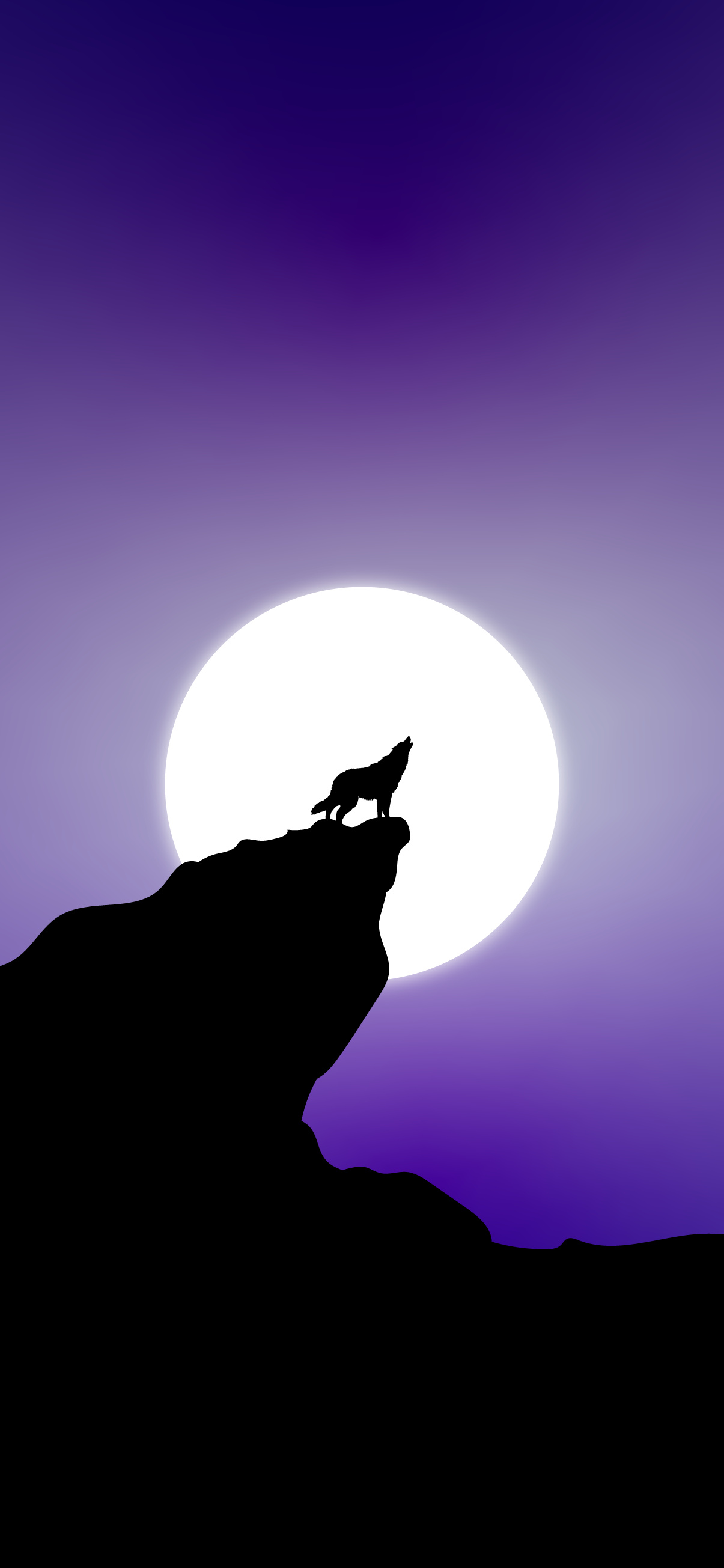 Howling wolf, Striking iPhone wallpaper, HD quality, 1210x2610 HD Phone
