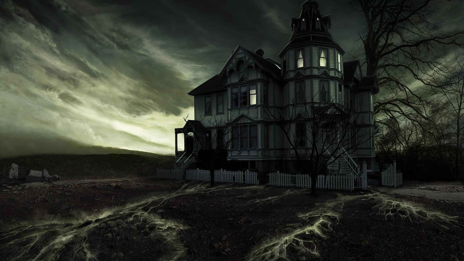 Haunted House, Top free haunted house backgrounds, 1920x1080 Full HD Desktop