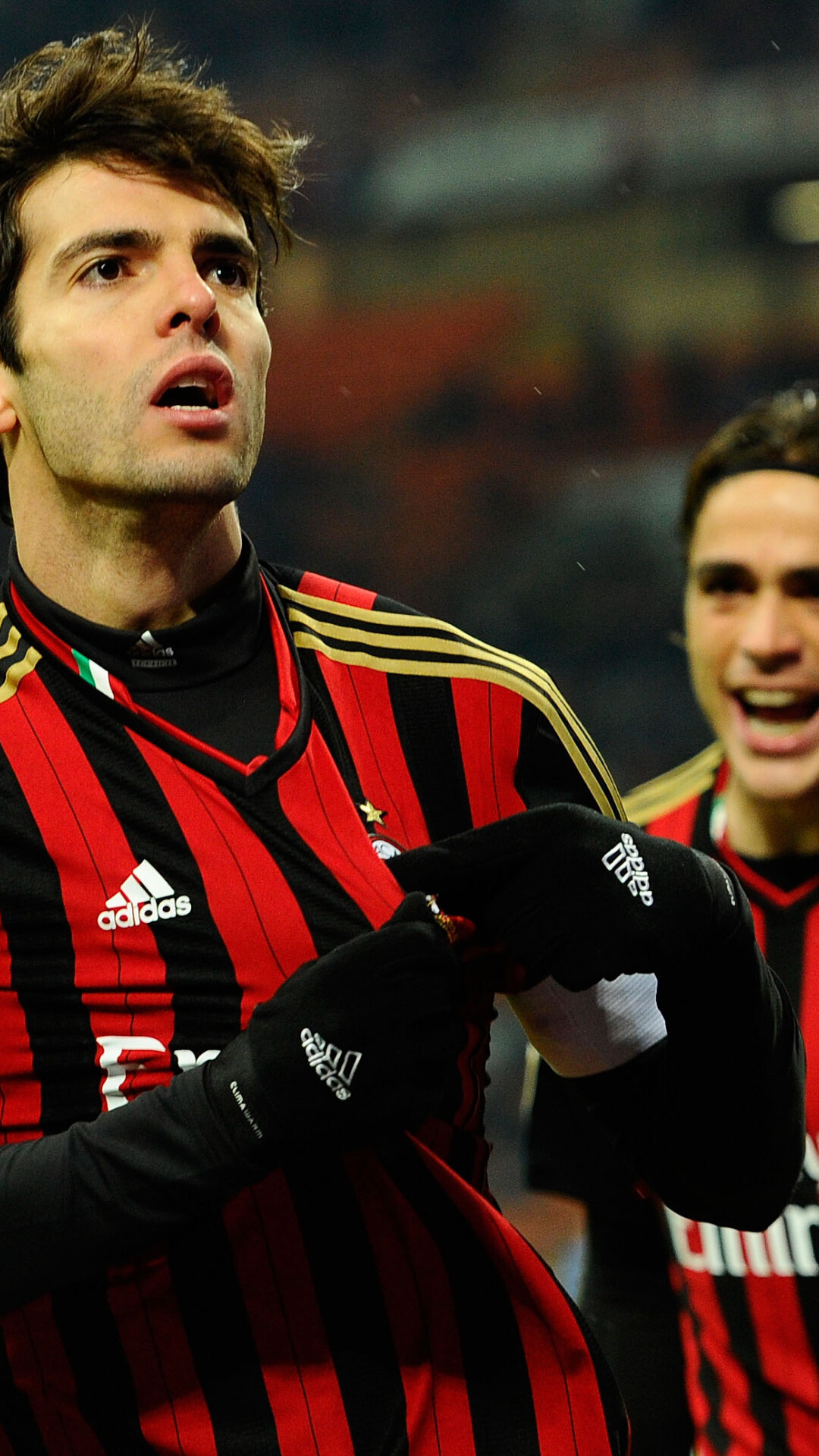 Kaká: He became the youngest ambassador of the UN World Food Programme in 2004. 1080x1920 Full HD Background.