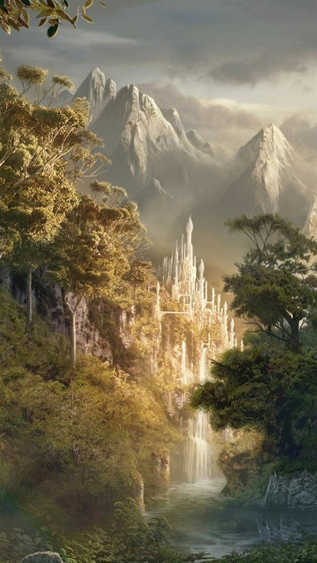 The Hobbit: Trilogy by an Academy Award-winning filmmaker Peter Jackson. 1080x1920 Full HD Wallpaper.